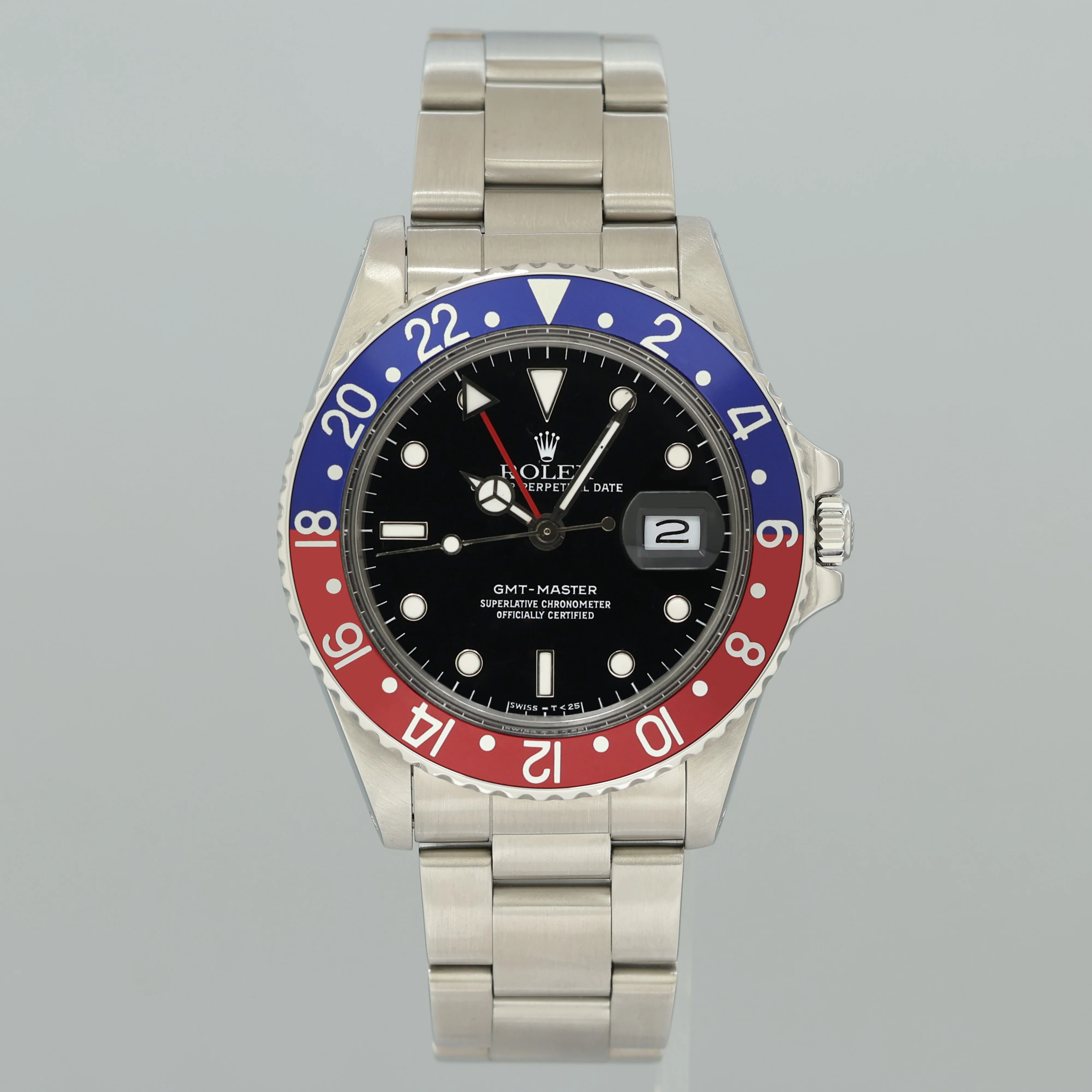 1988 MINT Rolex GMT-Master Pepsi Blue Red 40mm Steel 16750 Watch Box - Image 2