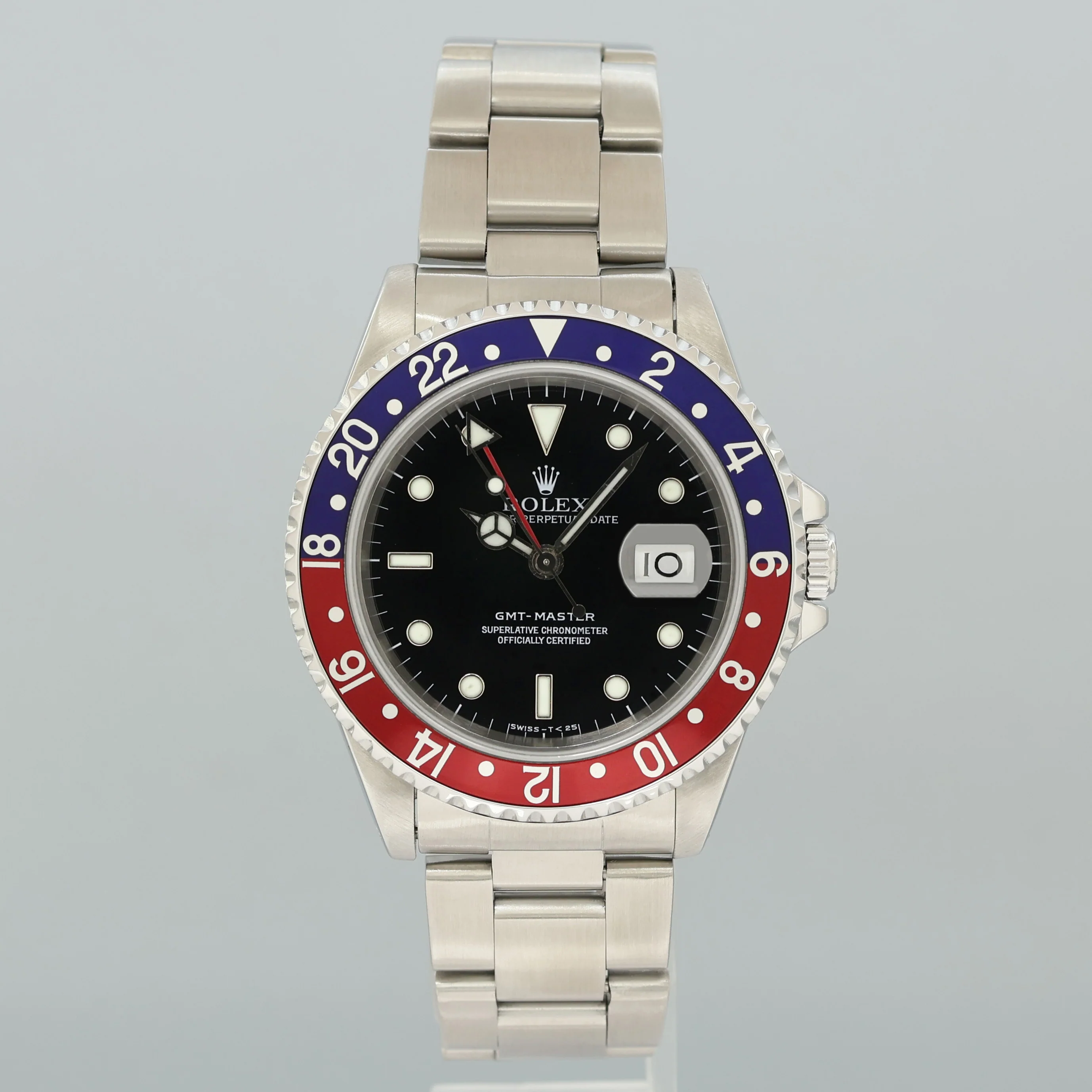 1997 Rolex GMT-Master Pepsi Blue Red 40mm Tritium Steel 16700 Watch Box - Image 2
