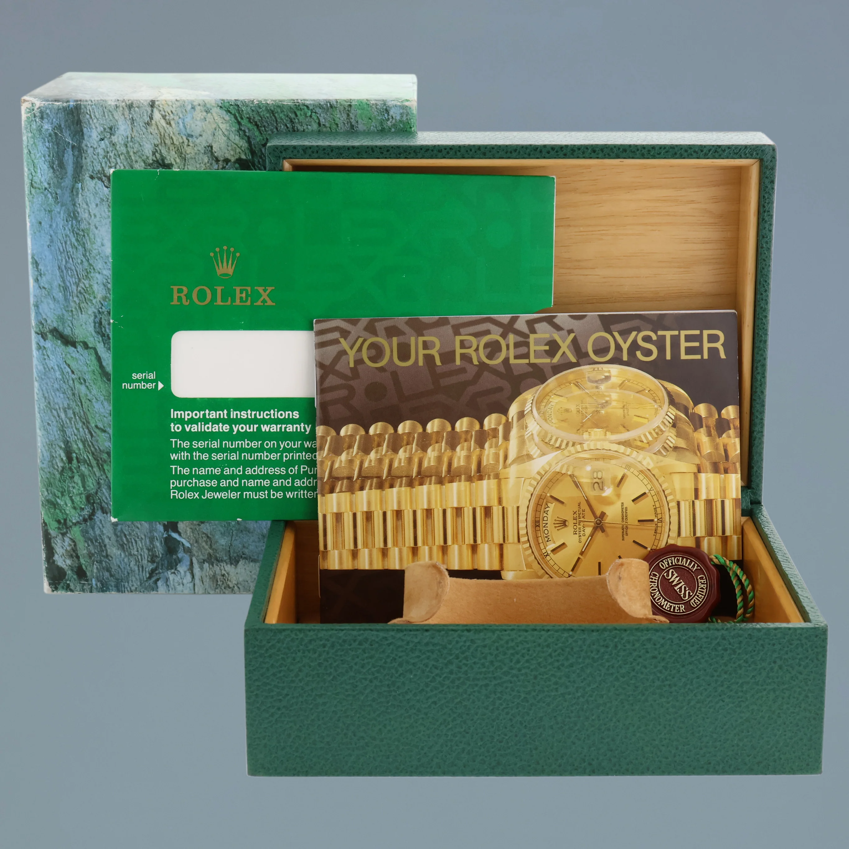 1998 MINT Rolex Explorer II White 16570 40mm Tritium Polar GMT Watch Box - Image 7