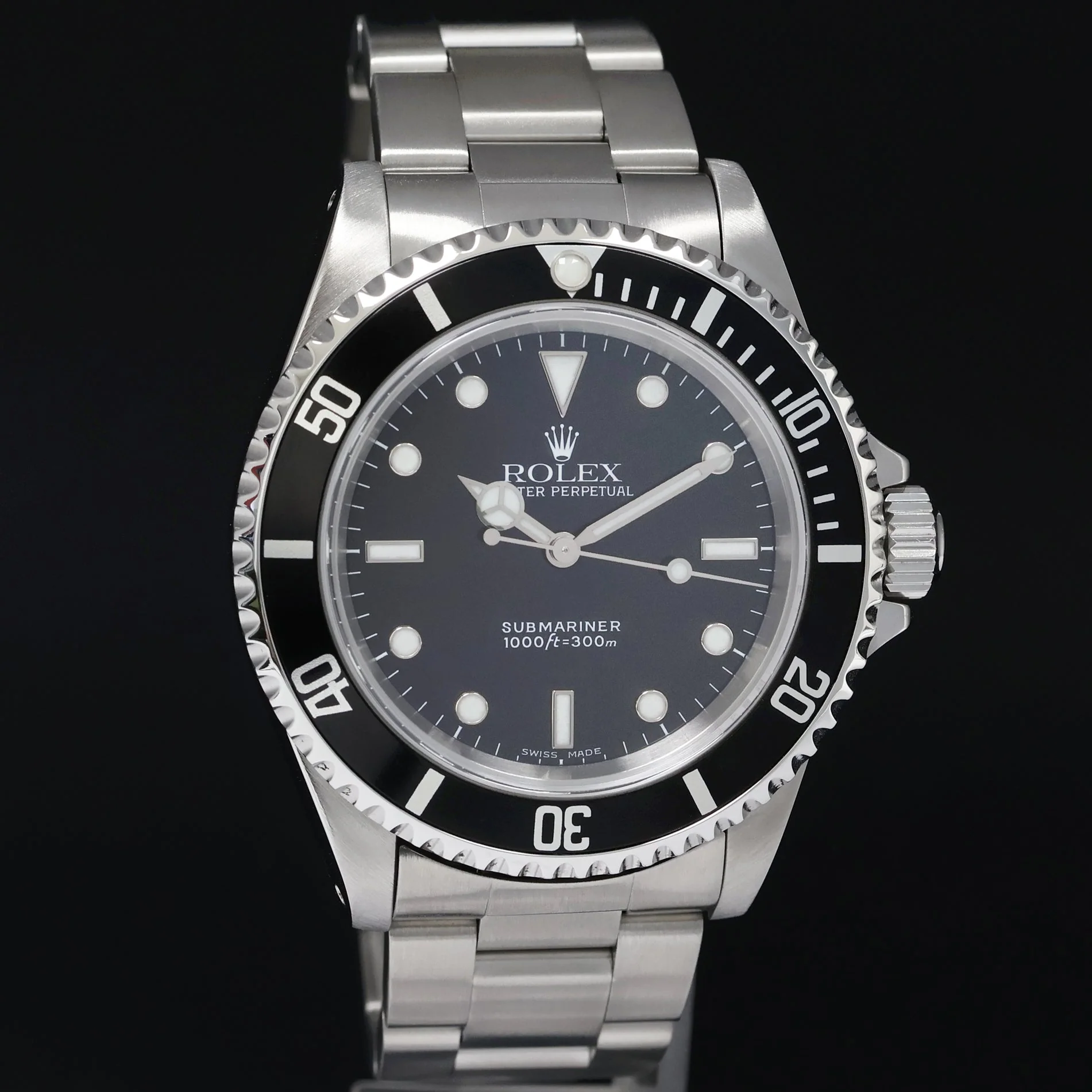 2000 MINT Rolex Submariner No-Date 2 Line Dial 14060M Steel Black 40mm Watch Box - Image 3