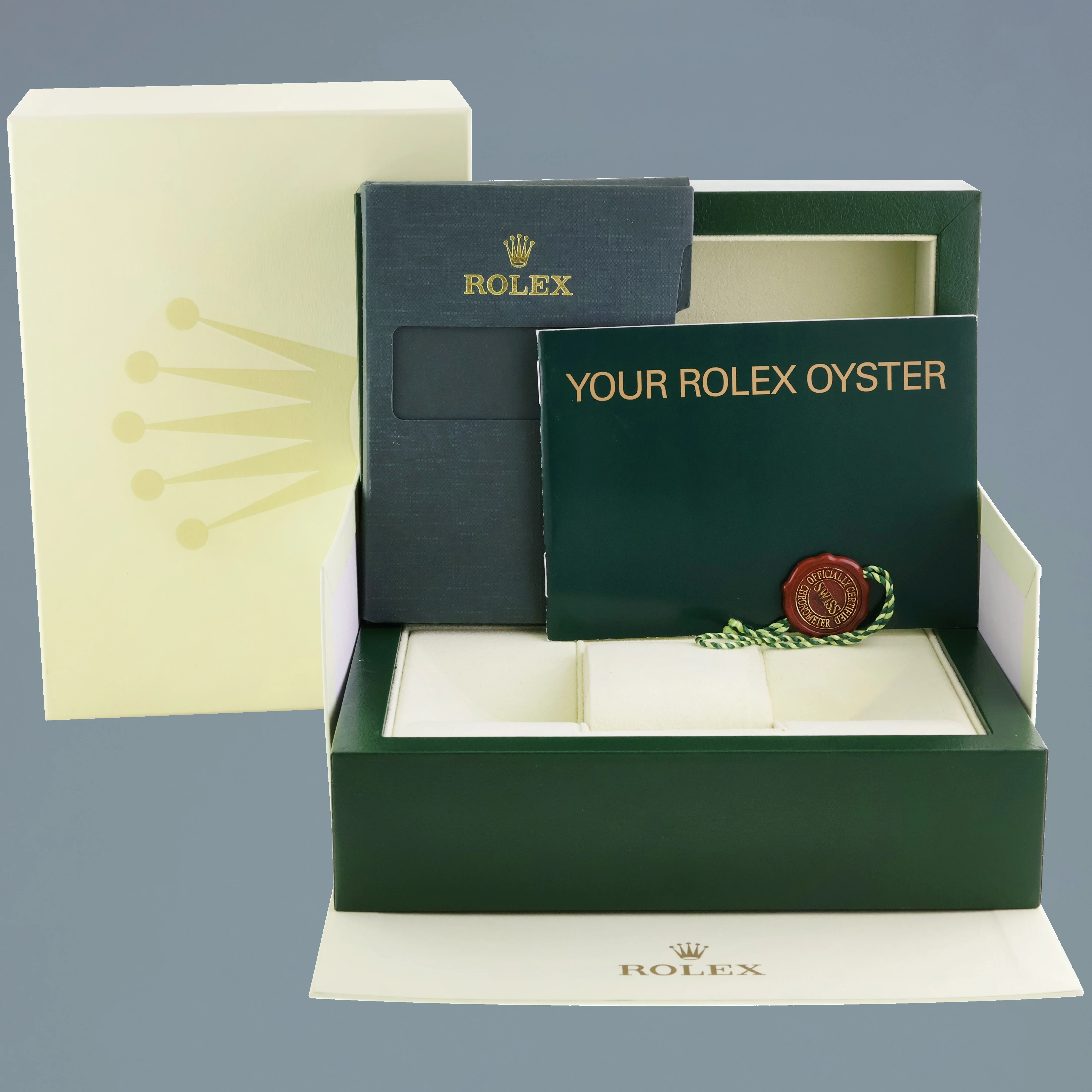 2005 MINT Rolex Submariner Date 16610 Steel Black 40mm Watch Box - Image 7