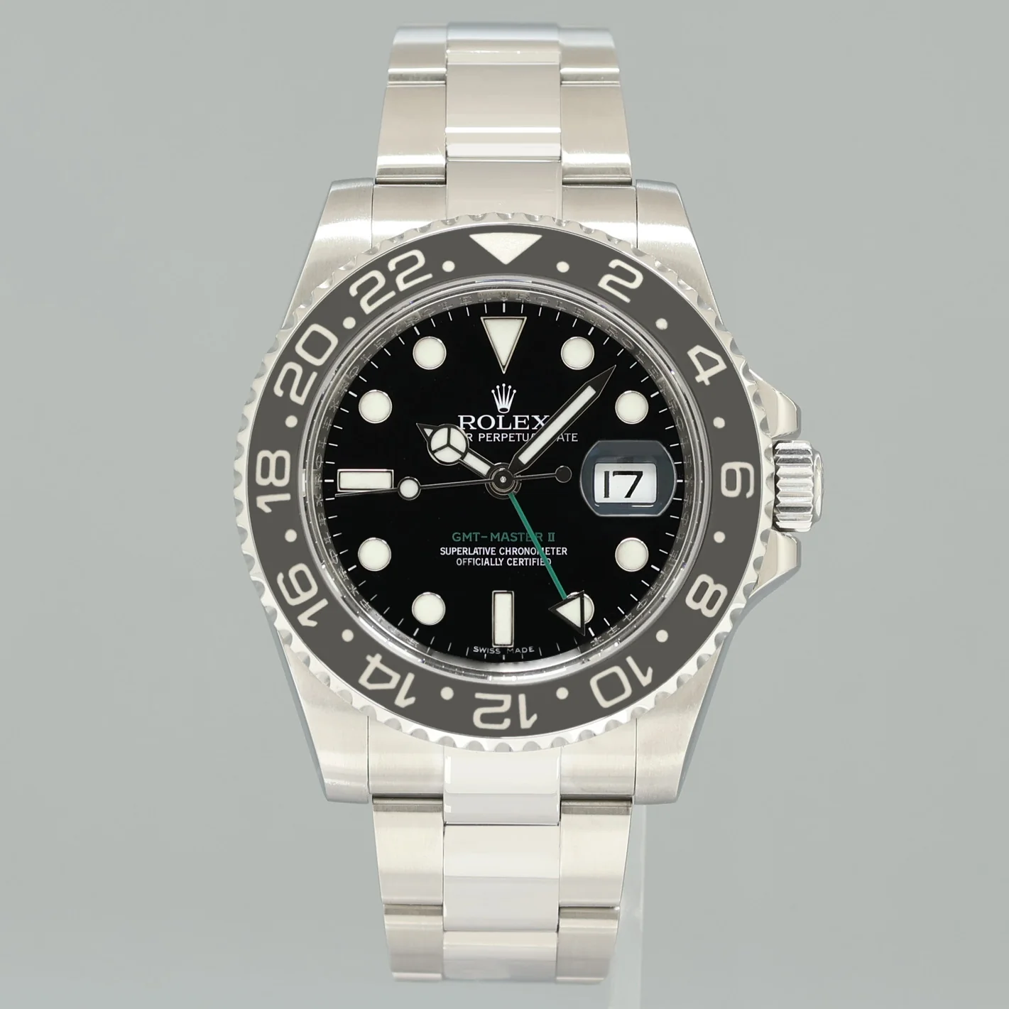 MINT Rolex GMT Master II 116710LN Steel Ceramic Black Oyster Band 40mm Watch Box - Image 2