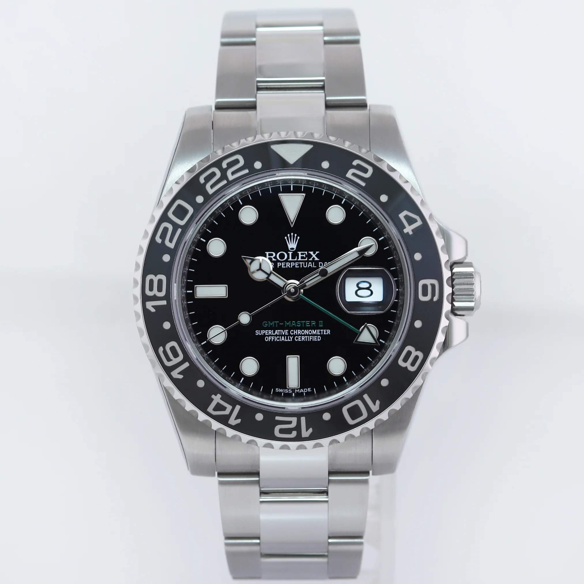 2015 MINT Rolex GMT Master II 116710 LN Steel Ceramic Black 40mm Watch Box - Image 2