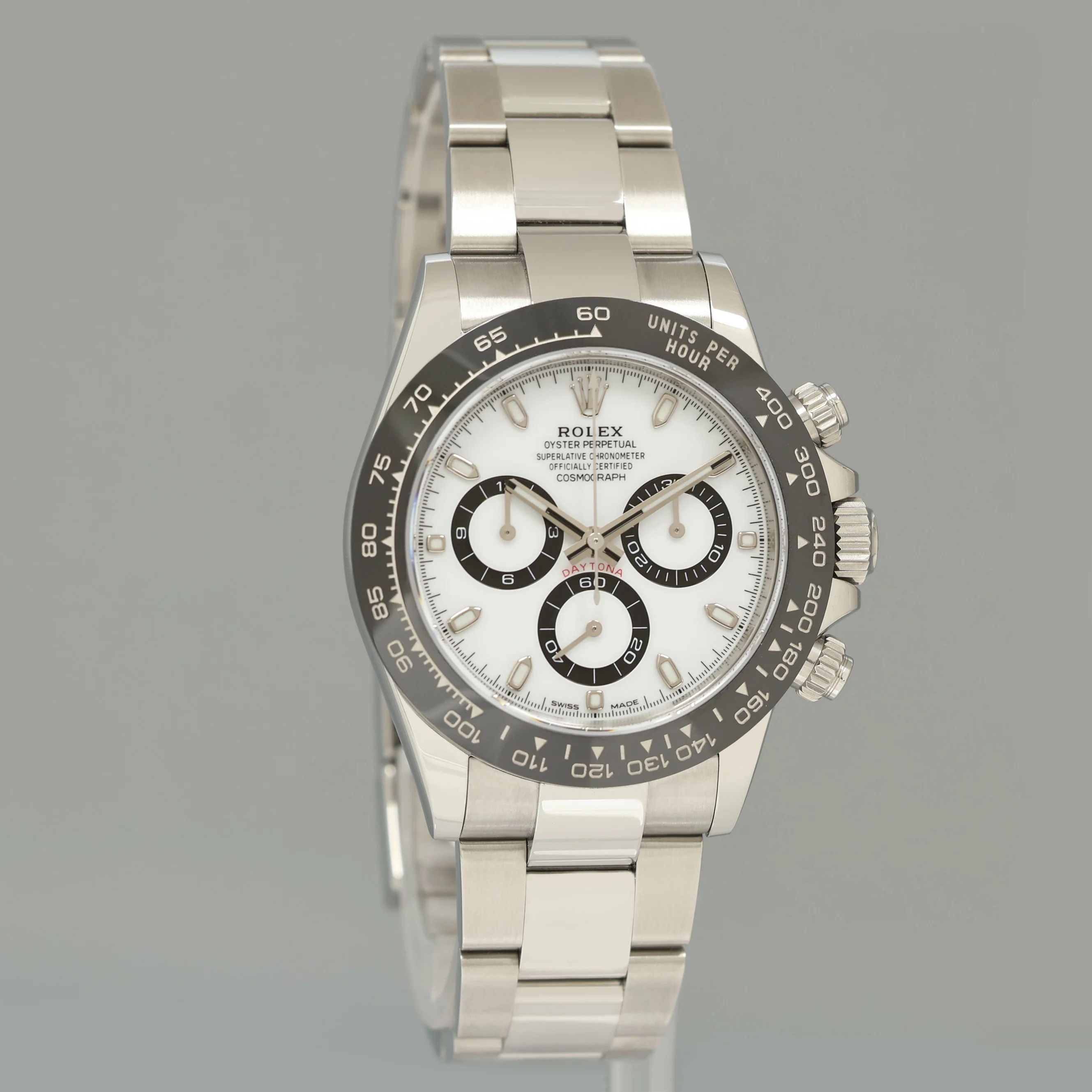 2023 NEW PAPERS Rolex Daytona 116500LN White Ceramic Panda 40mm Watch Box - Image 3