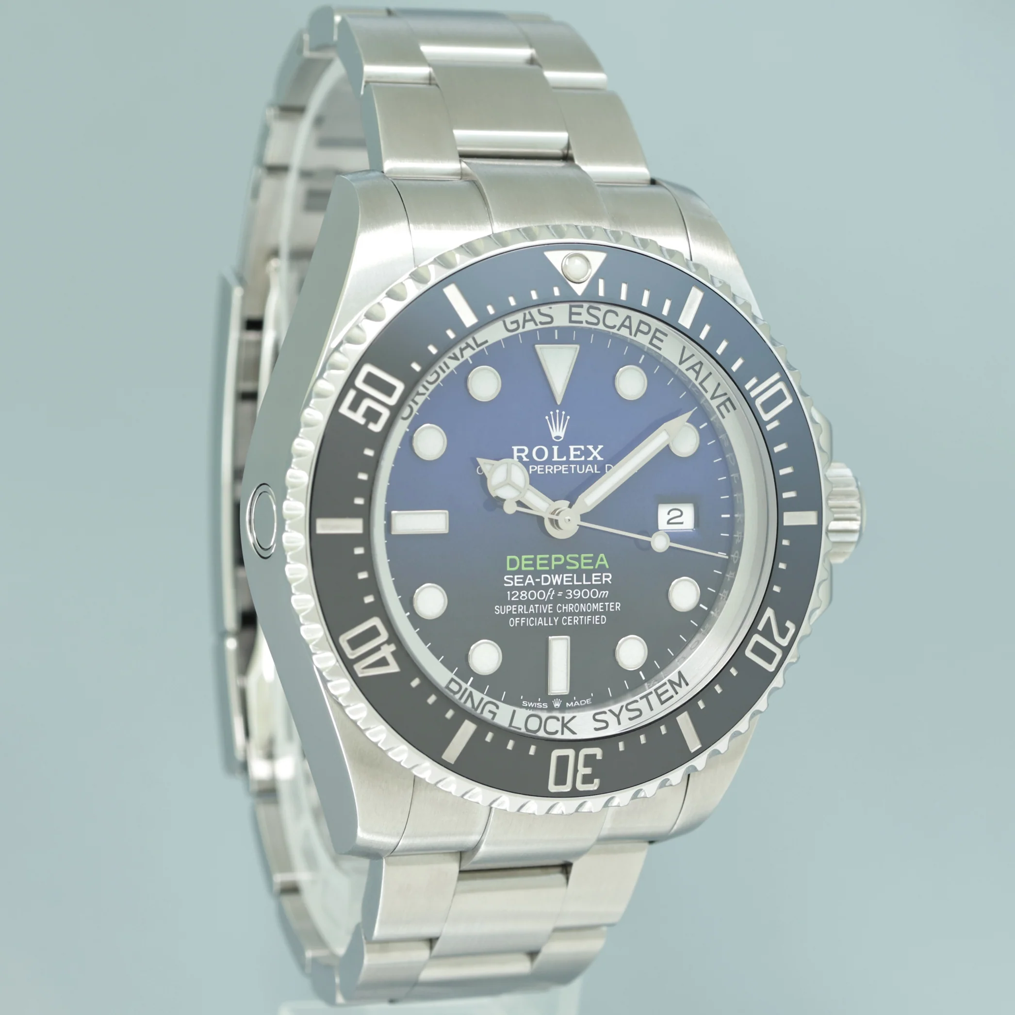 2022 MINT Rolex Dweller Deepsea James Cameron Blue Black 126660 44mm Watch Box - Image 3