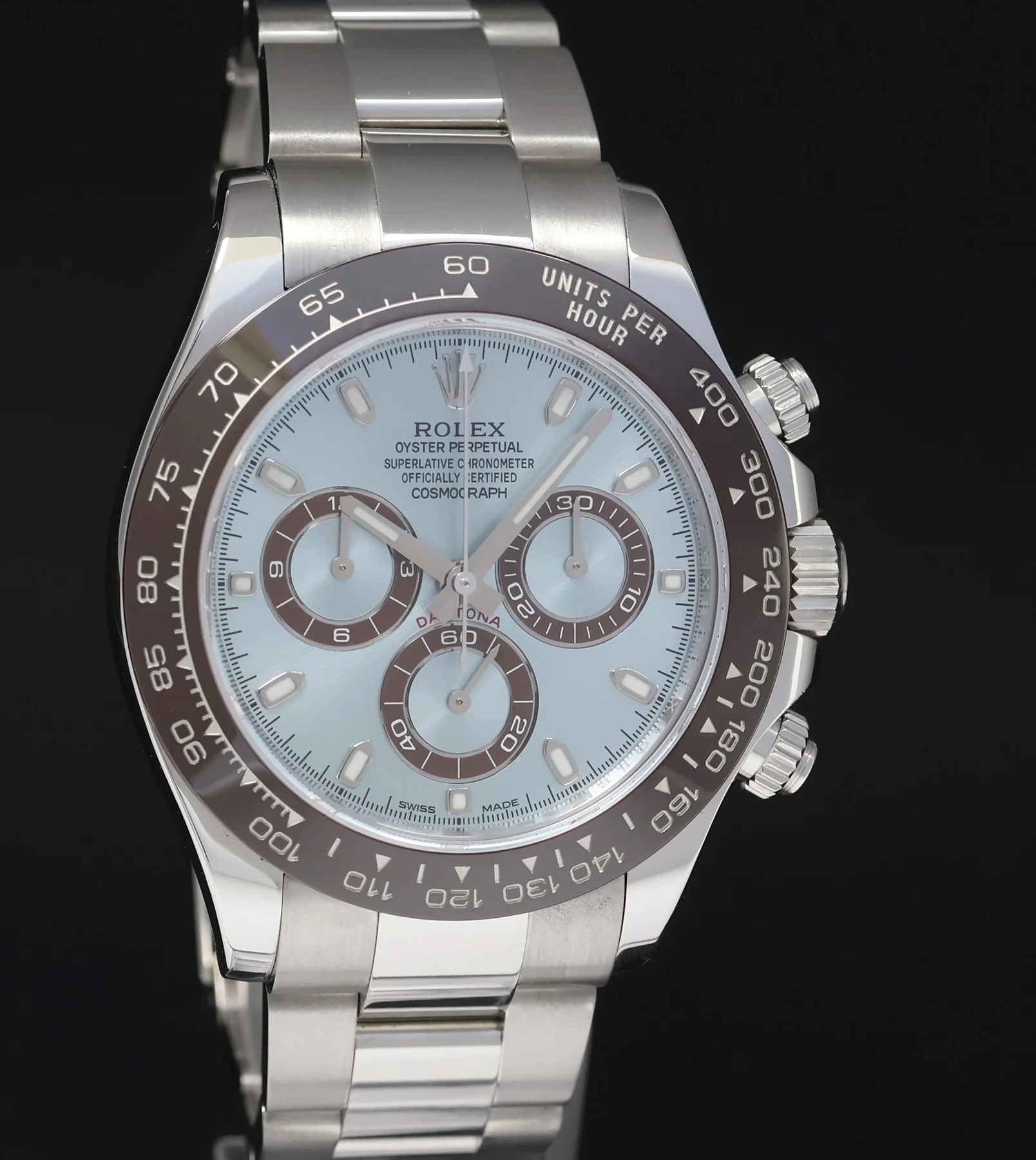 2022 NEW PAPERS Rolex Daytona 116506 Platinum Glacier Blue 40mm Watch Box - Image 3