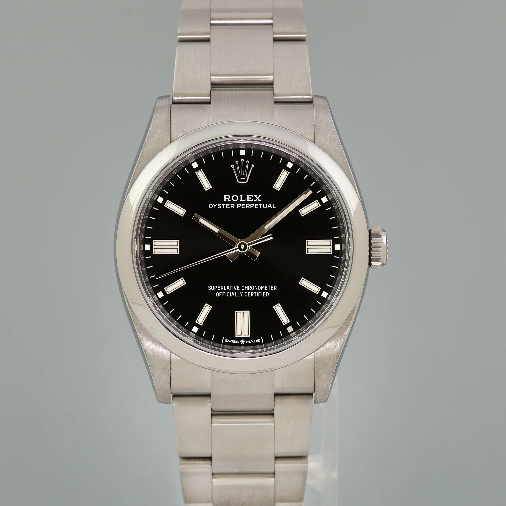 2023 MINT Rolex Oyster Perpetual 126000 36mm Stainless Steel Black Dial Watch Box - Image 2