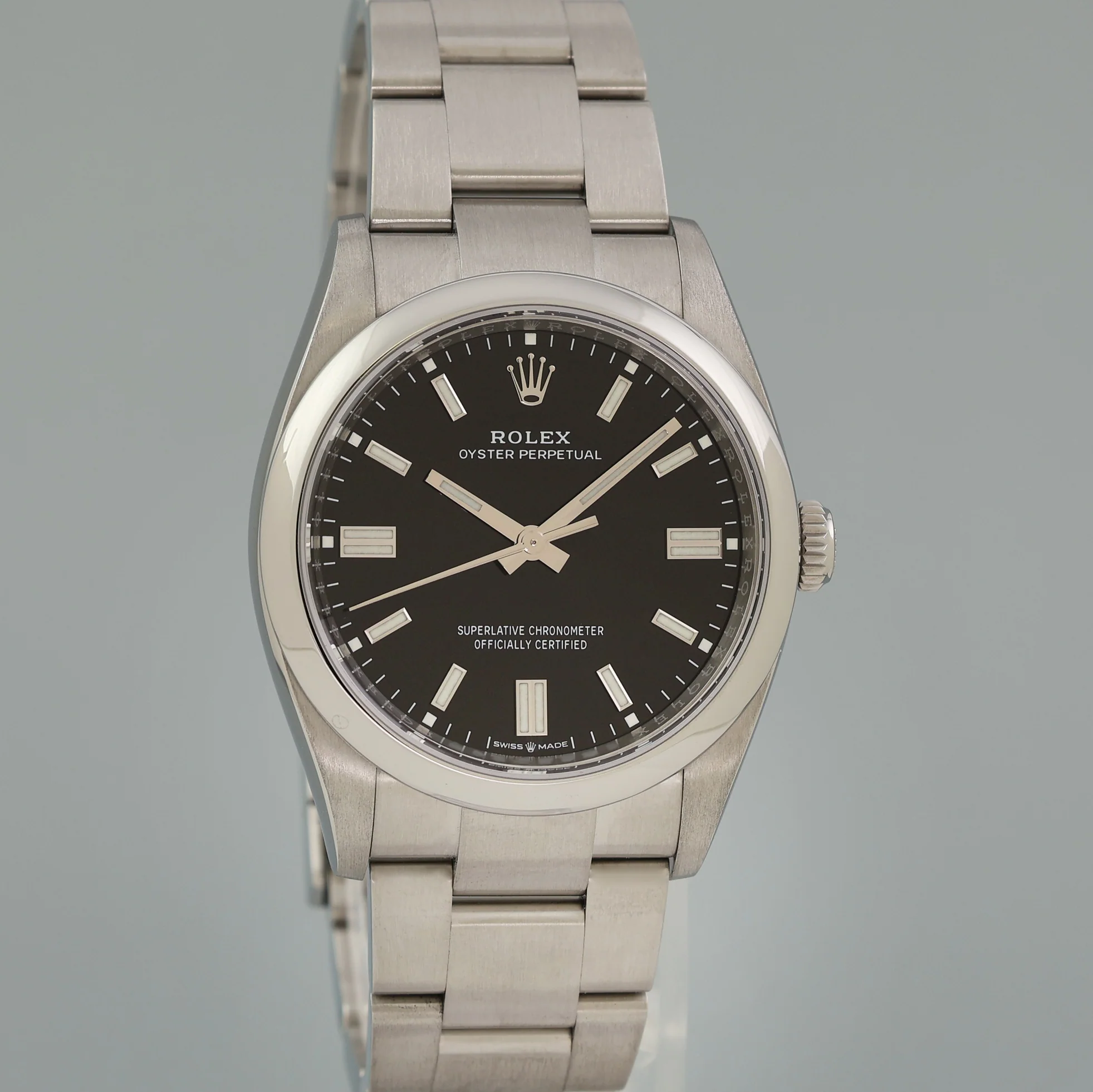 2023 MINT Rolex Oyster Perpetual 126000 36mm Stainless Steel Black Dial Watch Box - Image 3
