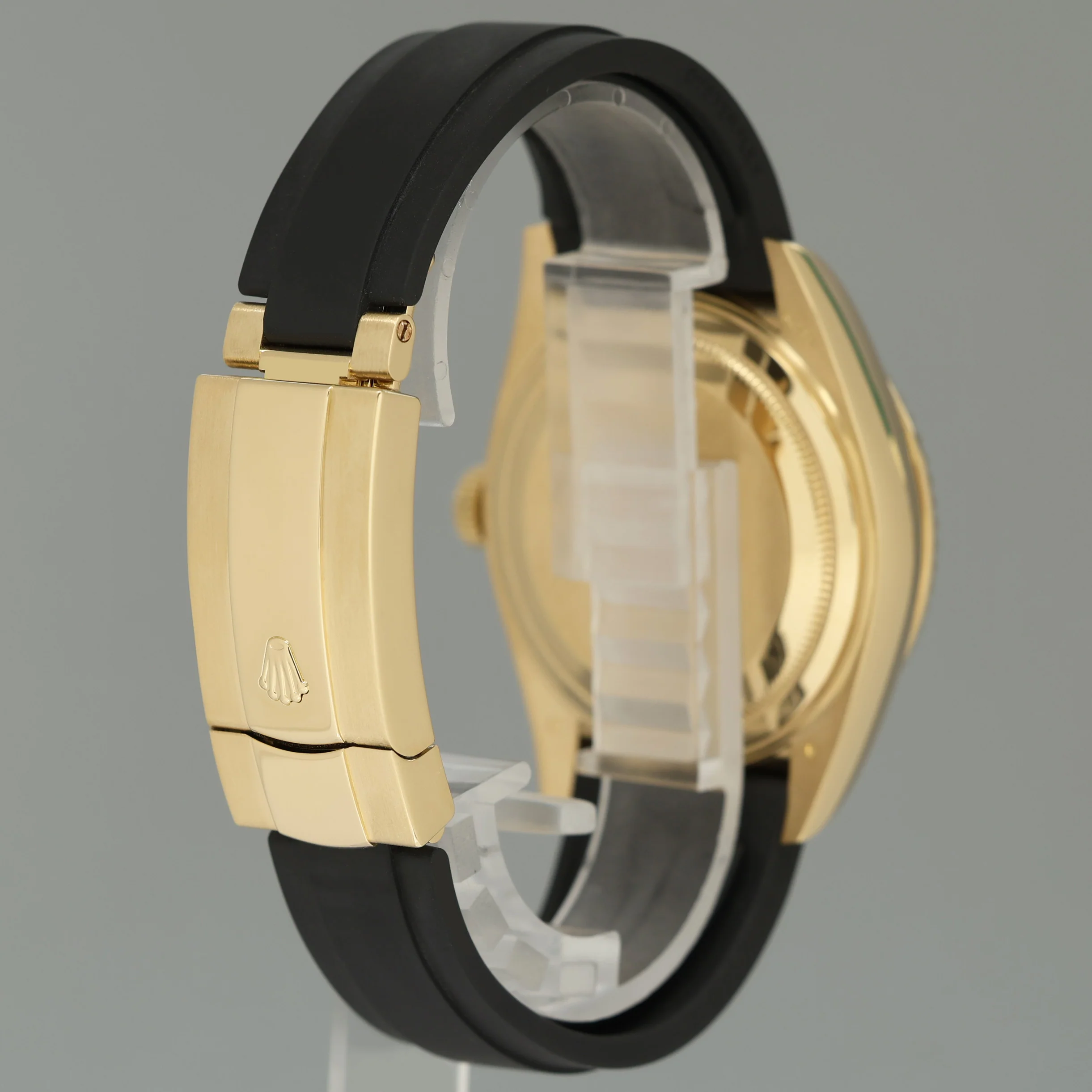 2023 MINT Rolex Sky-Dweller Yellow Gold Black Oysterflex 336238 Watch Box - Image 6