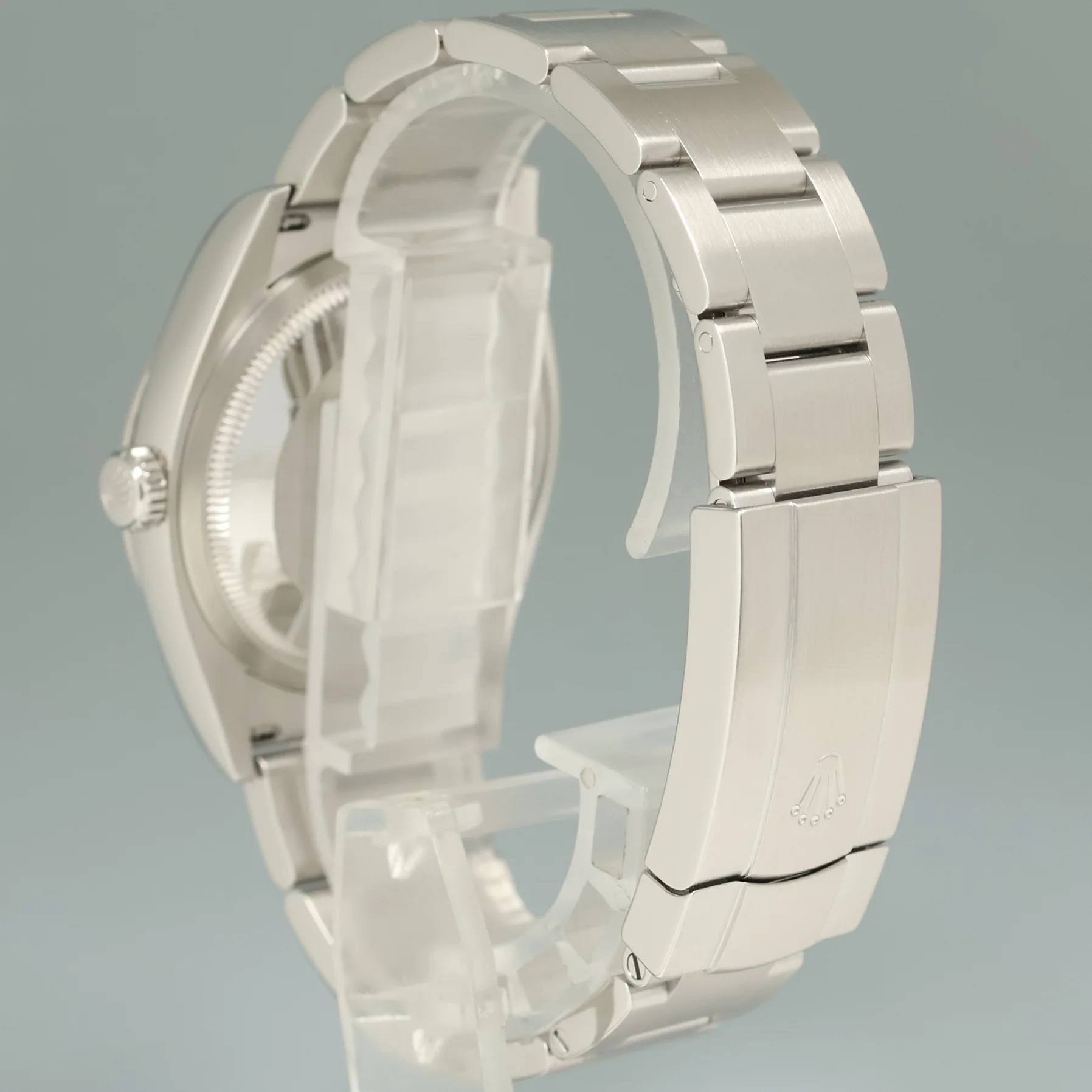 2023 NEW PAPERS Rolex Oyster Perpetual 126000 Silver Dial Stainless Steel 36mm Watch Box - Image 4