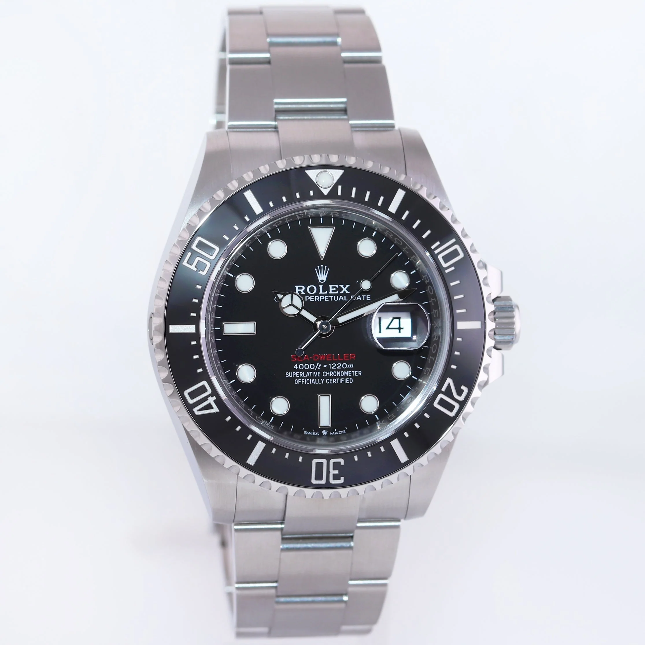 2023 NEW PAPERS Rolex Red Seadweller SD43 126600 43mm Mark 2 Watch Box - Image 3