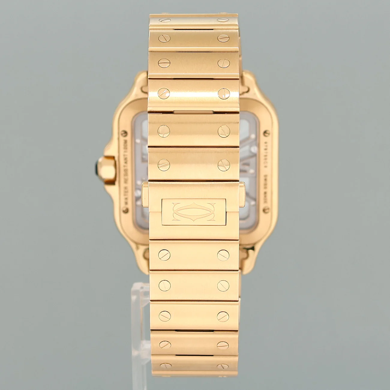 2023 PAPERS MINT Cartier Rose Gold Skeleton WHSA0016 Manual Wind Watch Box - Image 5
