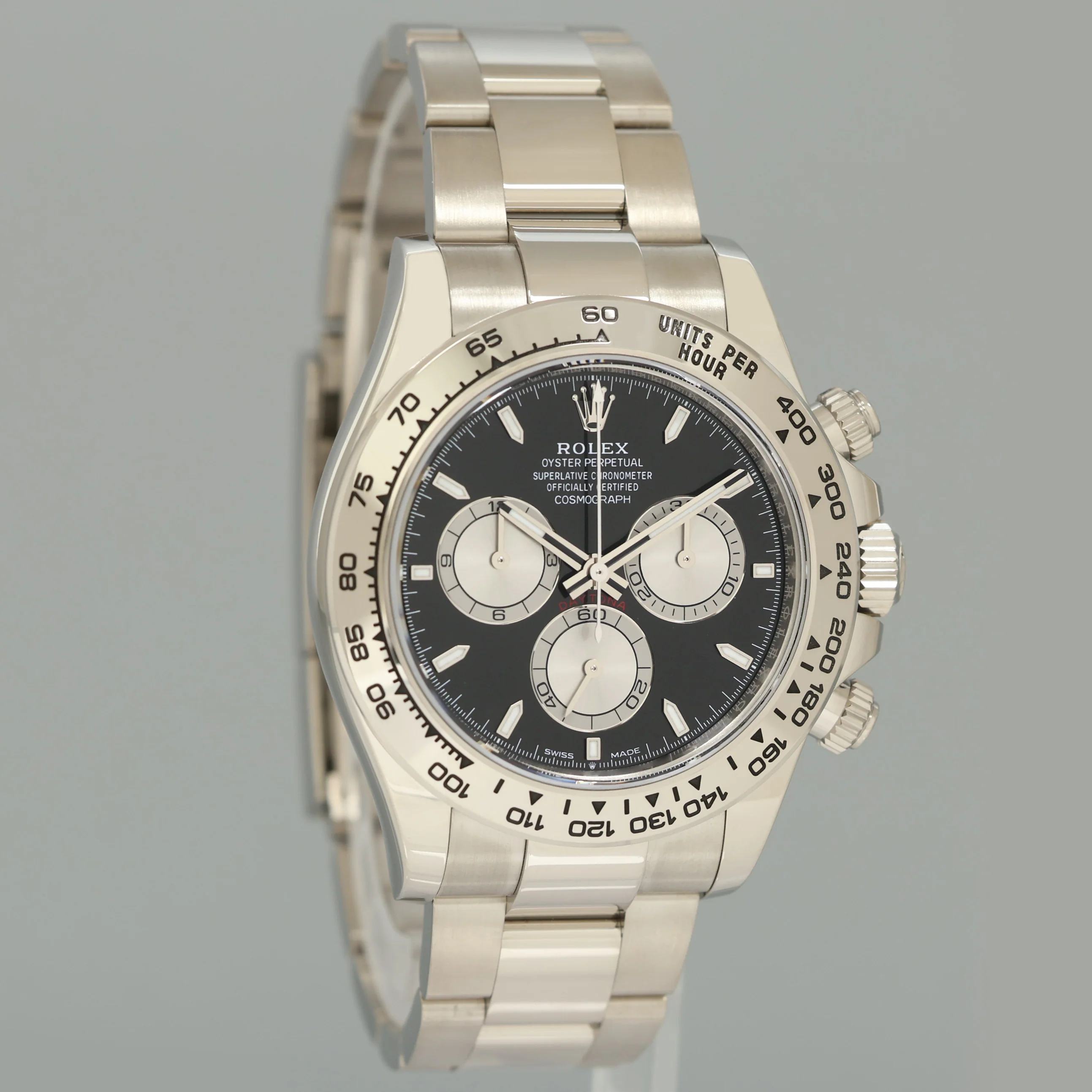 2024 MINT Rolex Daytona Black Baby Lemans 126509 White Gold Chrono 40mm Watch Box - Image 3