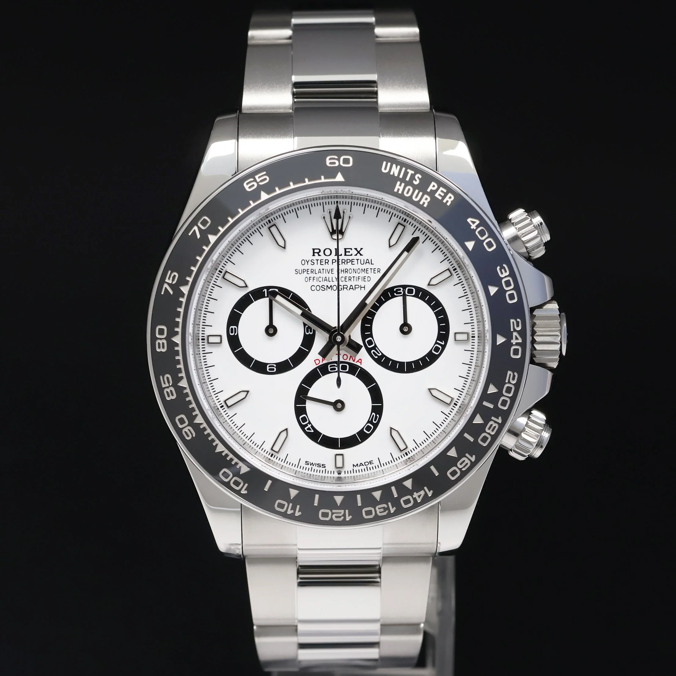 2024 NEW PAPERS Rolex 126500LN Daytona White Panda Ceramic Steel Watch Box - Image 2