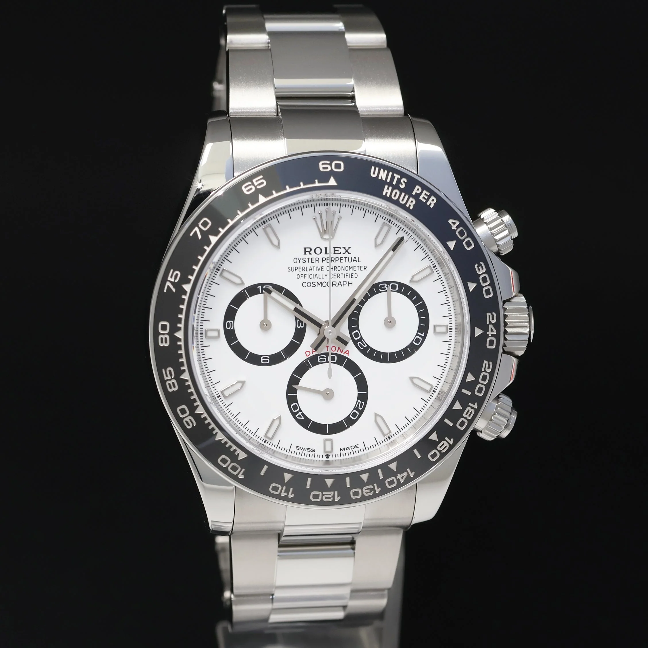 2024 NEW PAPERS Rolex 126500LN Daytona White Panda Ceramic Steel Watch Box - Image 3