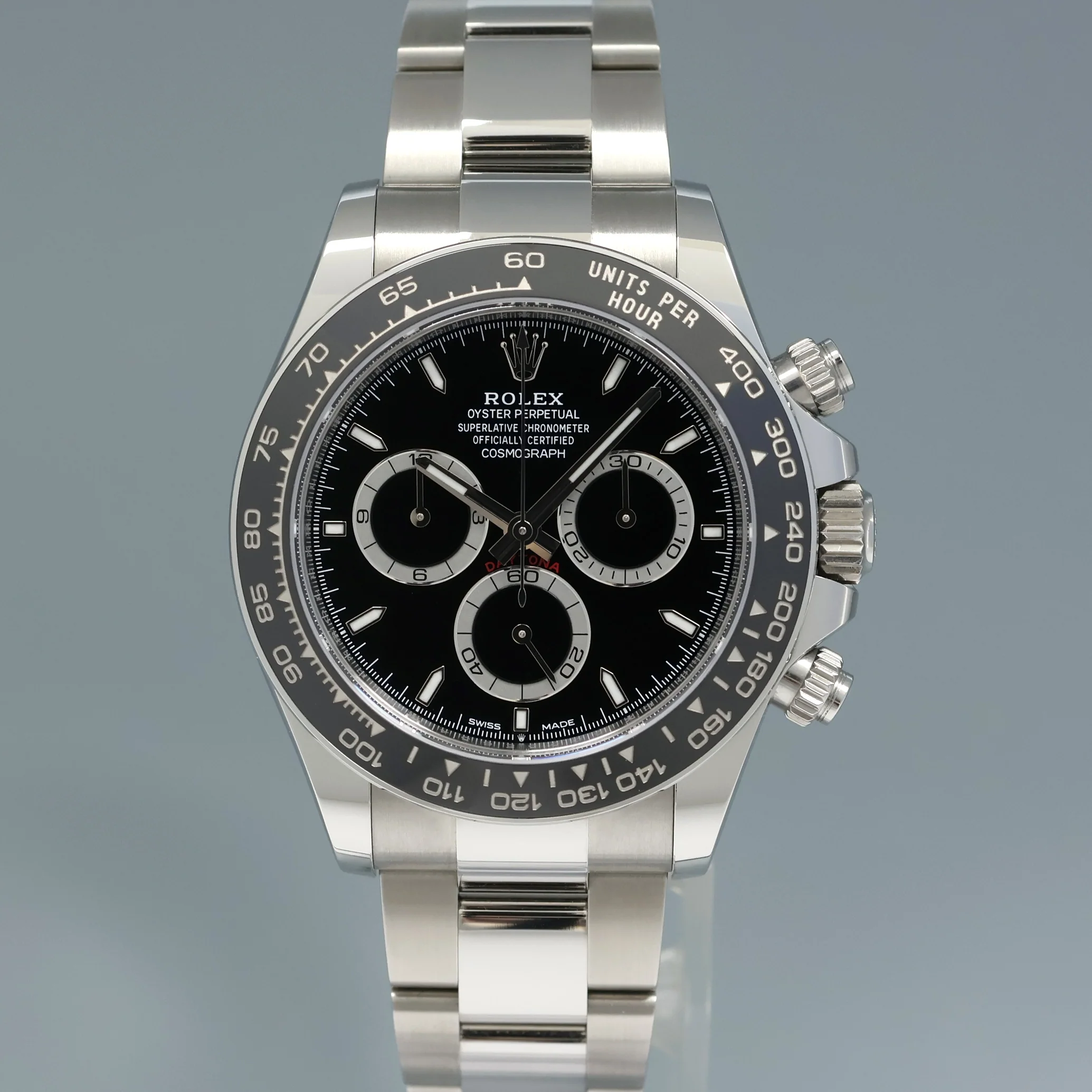 2024 NEW PAPERS Rolex Daytona 126500LN Black Ceramic Steel 40mm Watch Box - Image 2