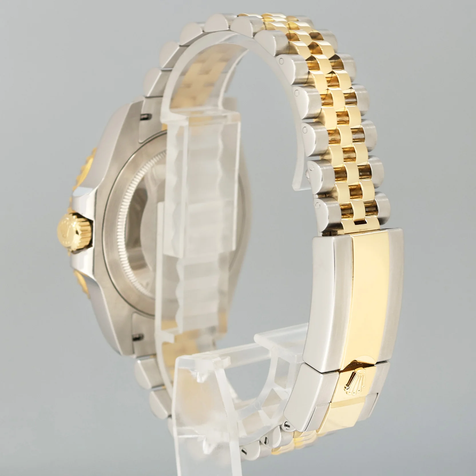 2024 NEW PAPERS Rolex GMT Master Gold Two Tone Jubilee Black 126713GRNR Watch Box - Image 4