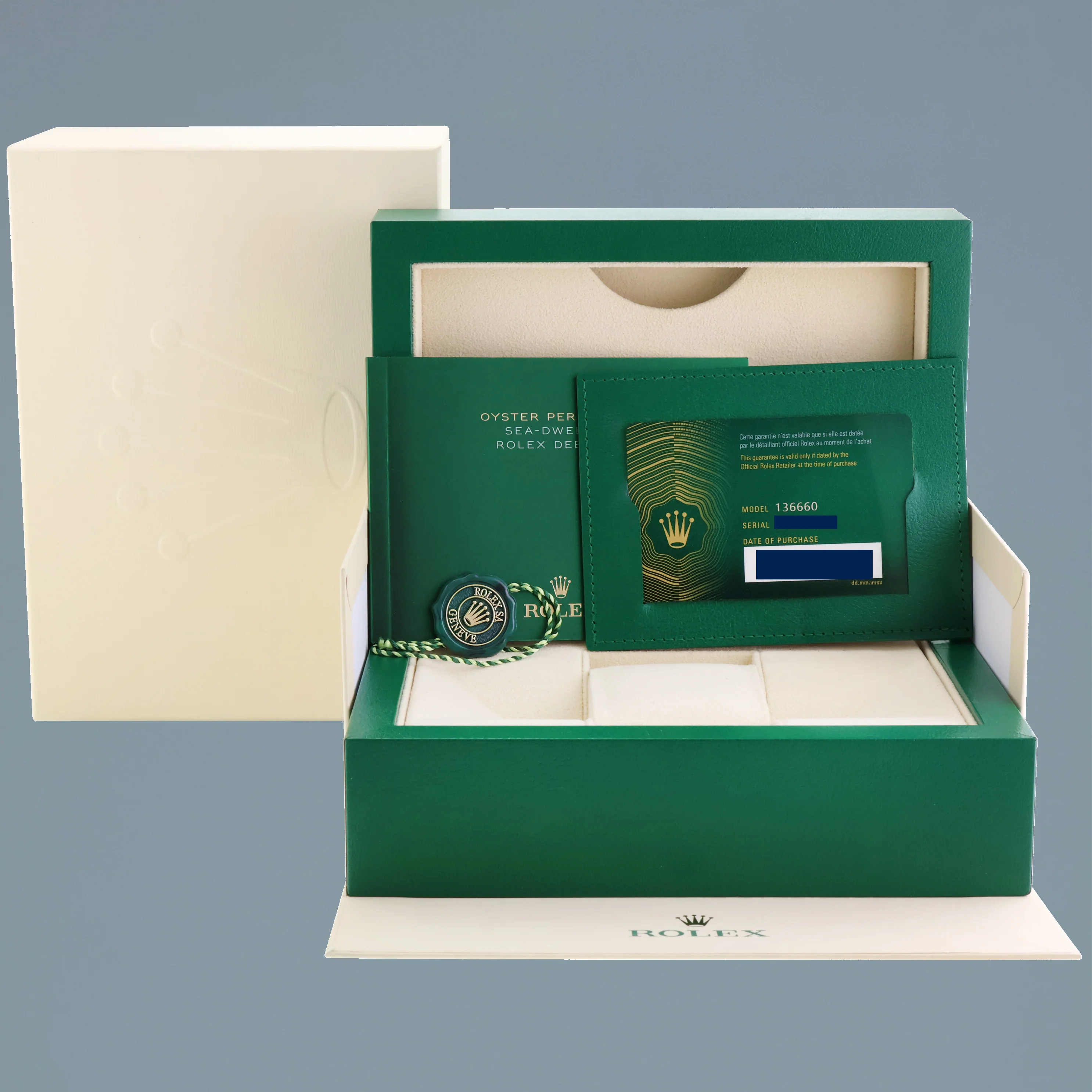 2024 NEW PAPERS Rolex Sea-Dweller Deepsea 44mm James Cameron 136660 Watch - Image 7