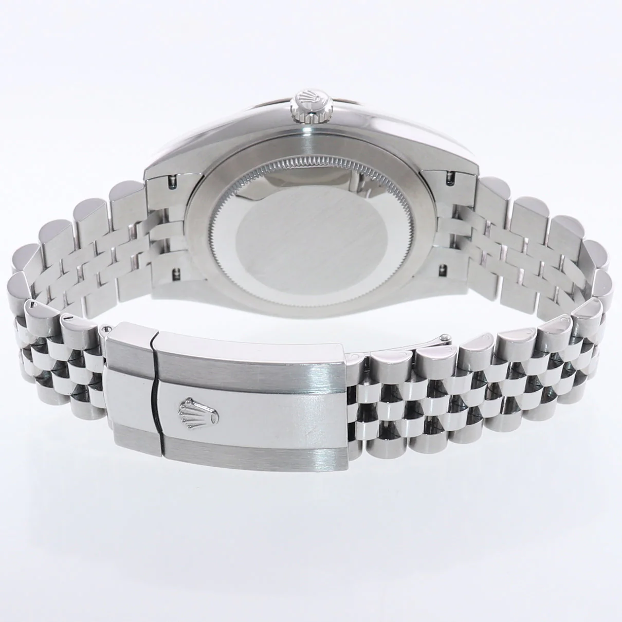 2024 NEW Rolex DateJust 41 Blue Diamond Jubilee White Gold Fluted 126334 Watch Box - Image 6