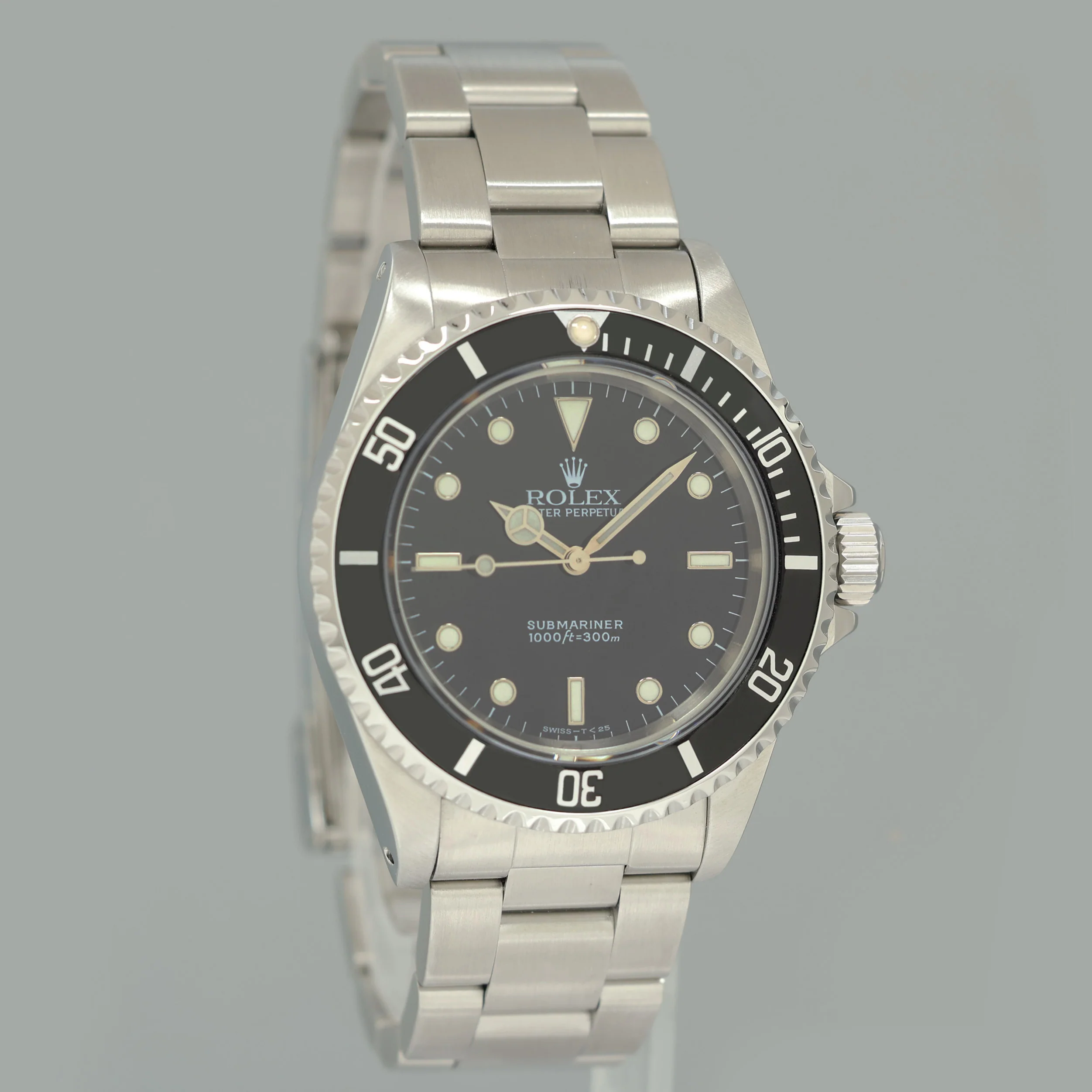 2025 ROLEX CPO PAPERS Rolex Submariner No-Date 2 Line 14060M Steel Black Watch Box - Image 3
