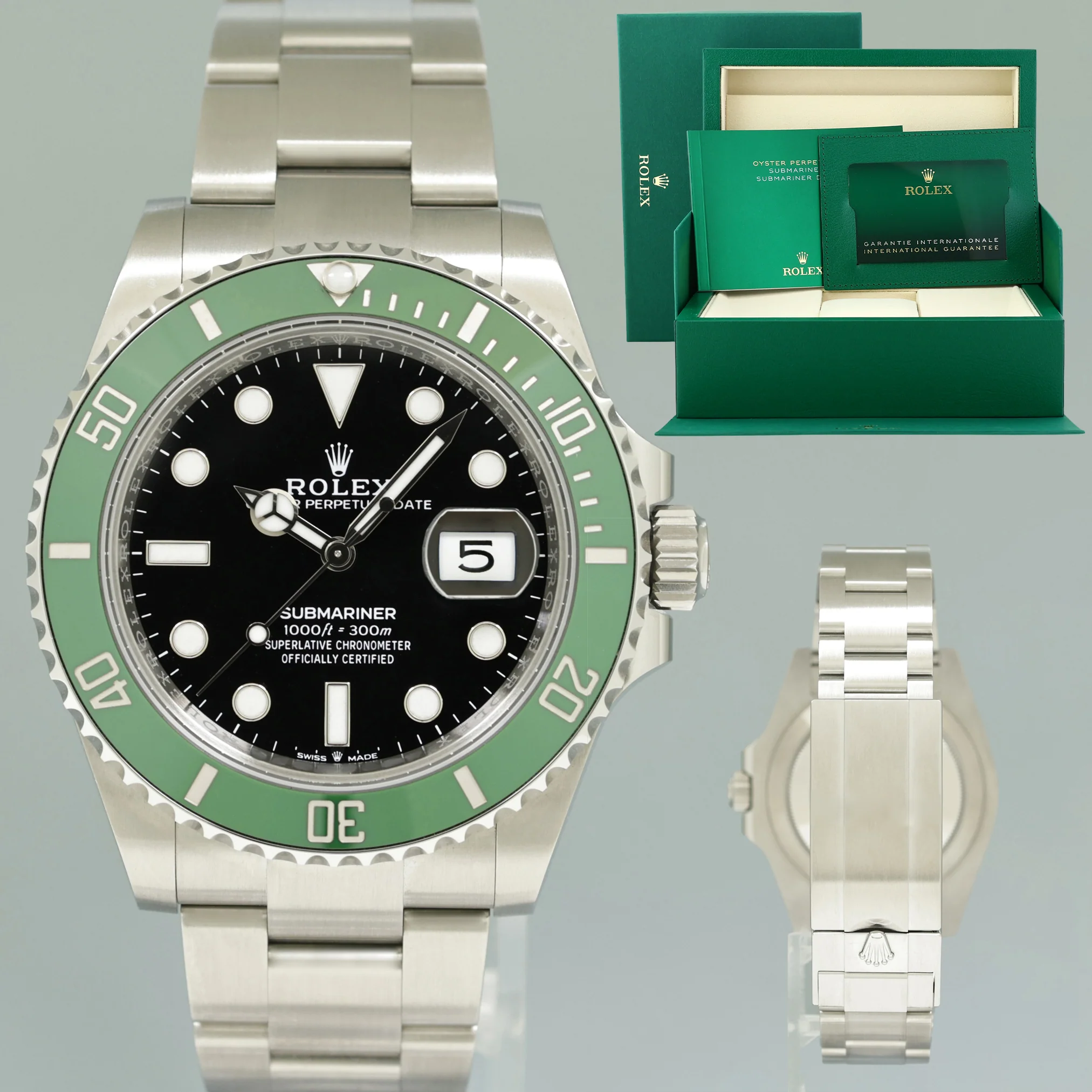 2026 NEW PAPERS Rolex 126610LV Submariner 41mm STARBUCKS MK2 Watch Box