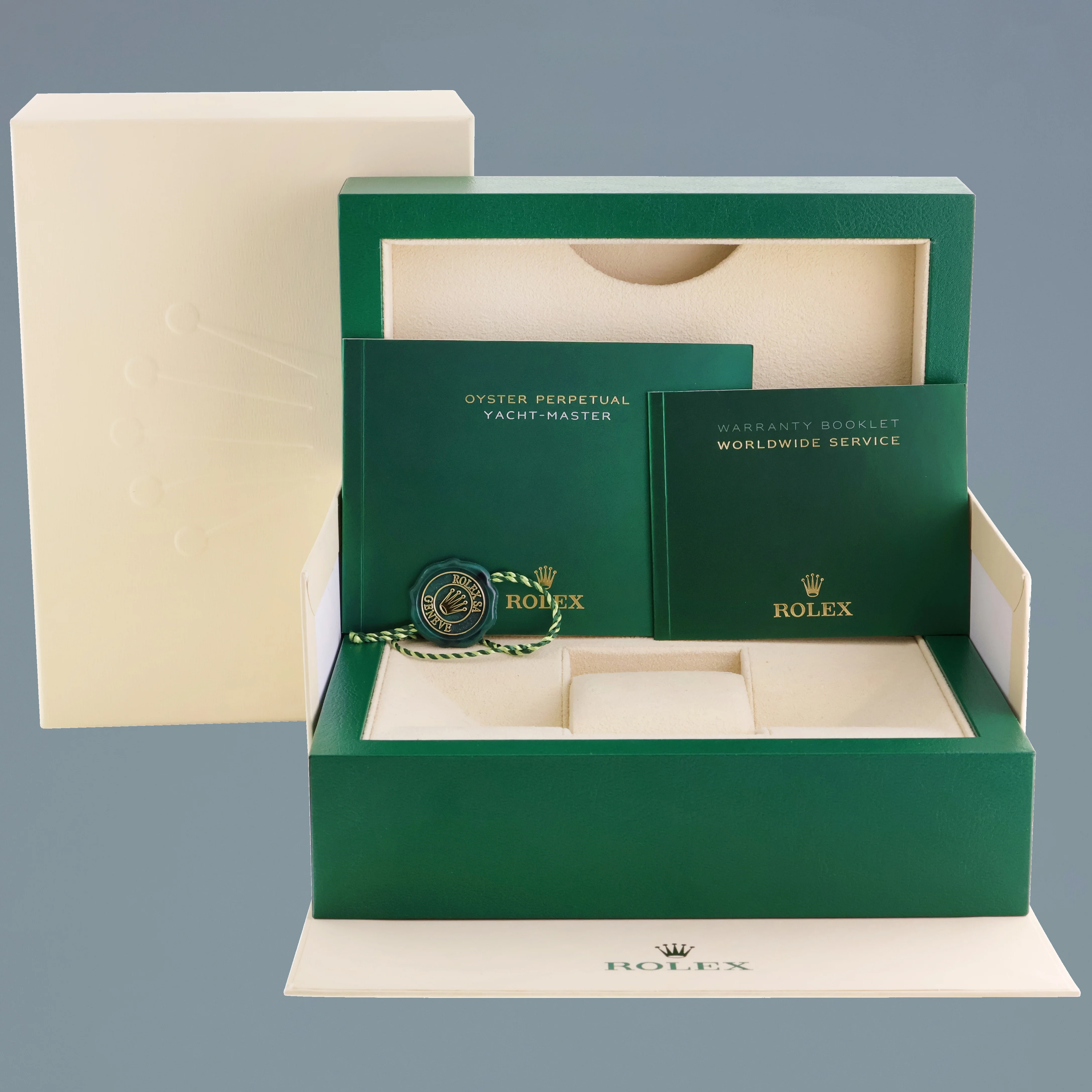 2022 MINT Rolex Yacht-Master 40mm 126622 Stainless Steel Platinum Rhodium Watch Box - Image 7