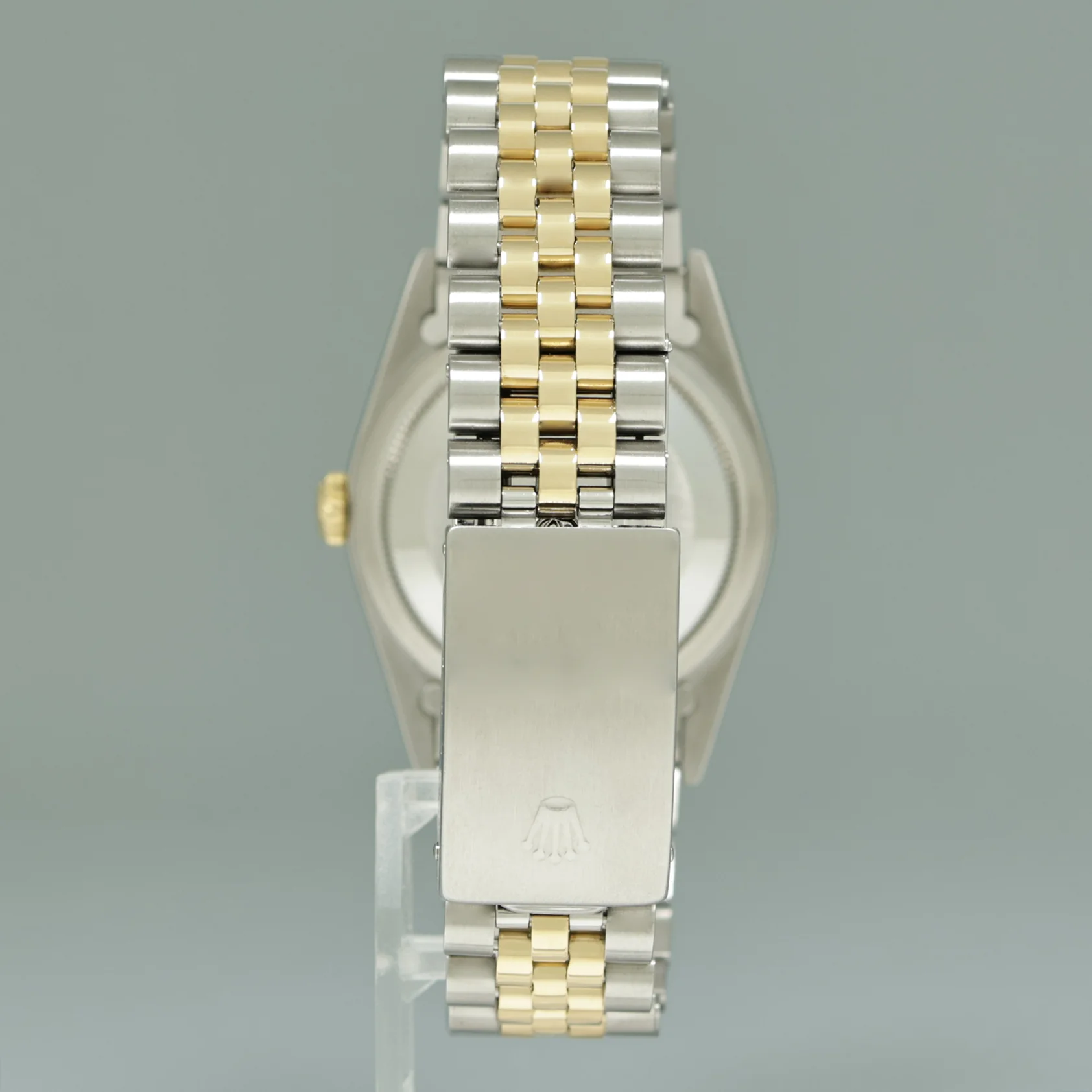 DIAMOND Pearl Rolex DateJust 16233 Two-Tone Yellow Gold Jubilee Watch Box - Image 5