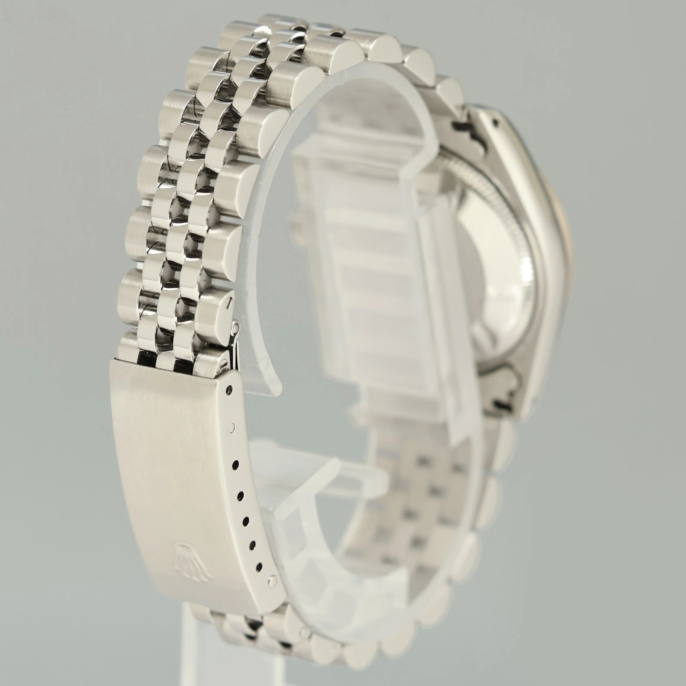 Blue Diamond Ladies Rolex Midsize 31mm Datejust Jubilee Steel 68274 Watch Box - Image 6