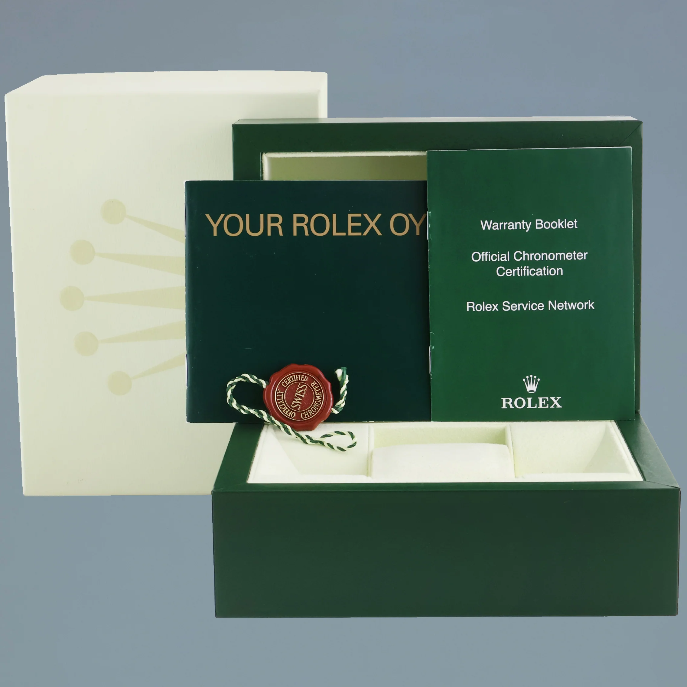 DIAMOND Pearl Rolex DateJust 16233 Two-Tone Yellow Gold Jubilee Watch Box - Image 7