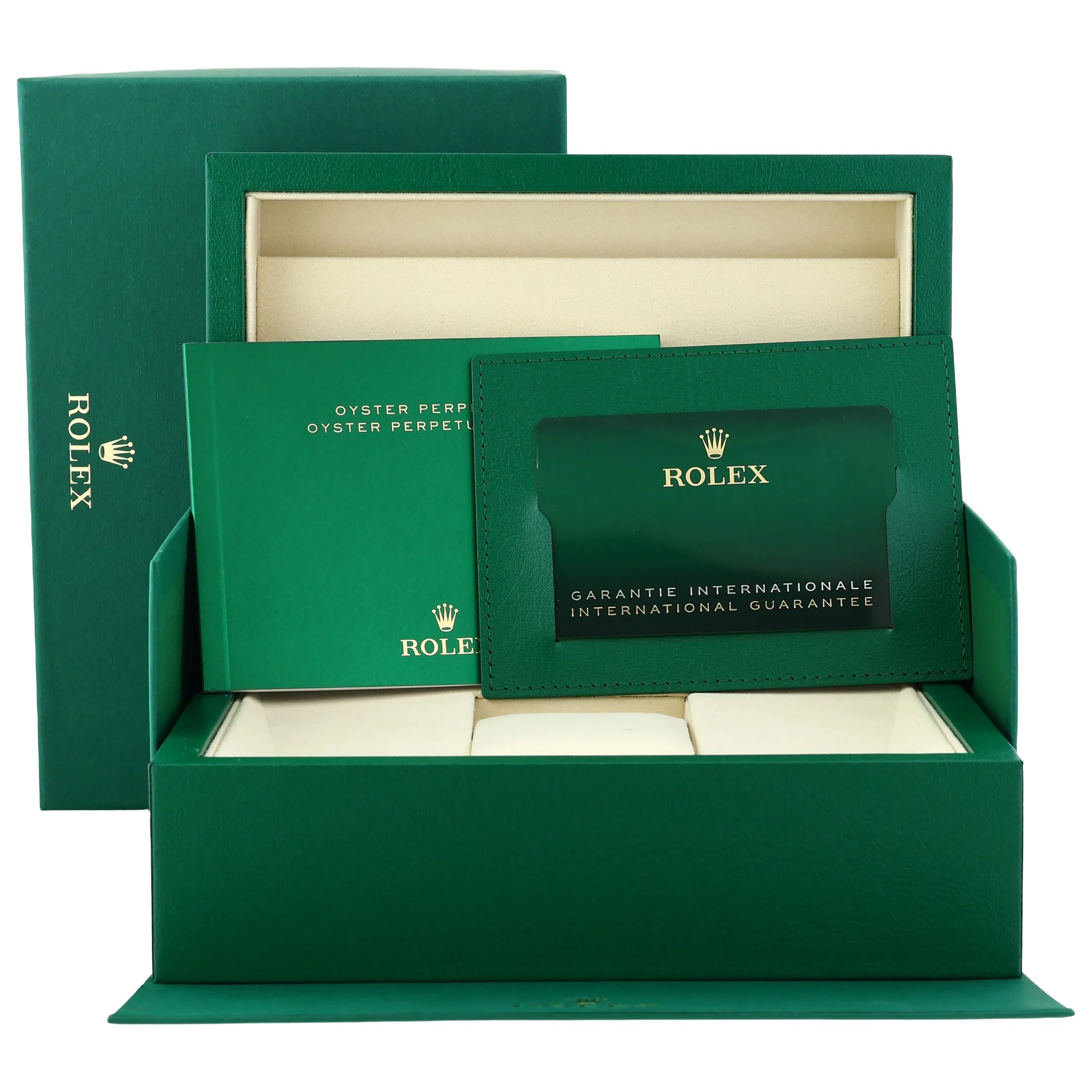 MARCH 2025 NEW PAPERS Rolex 124300 Oyster Perpetual 41mm Green Watch Box - Image 7