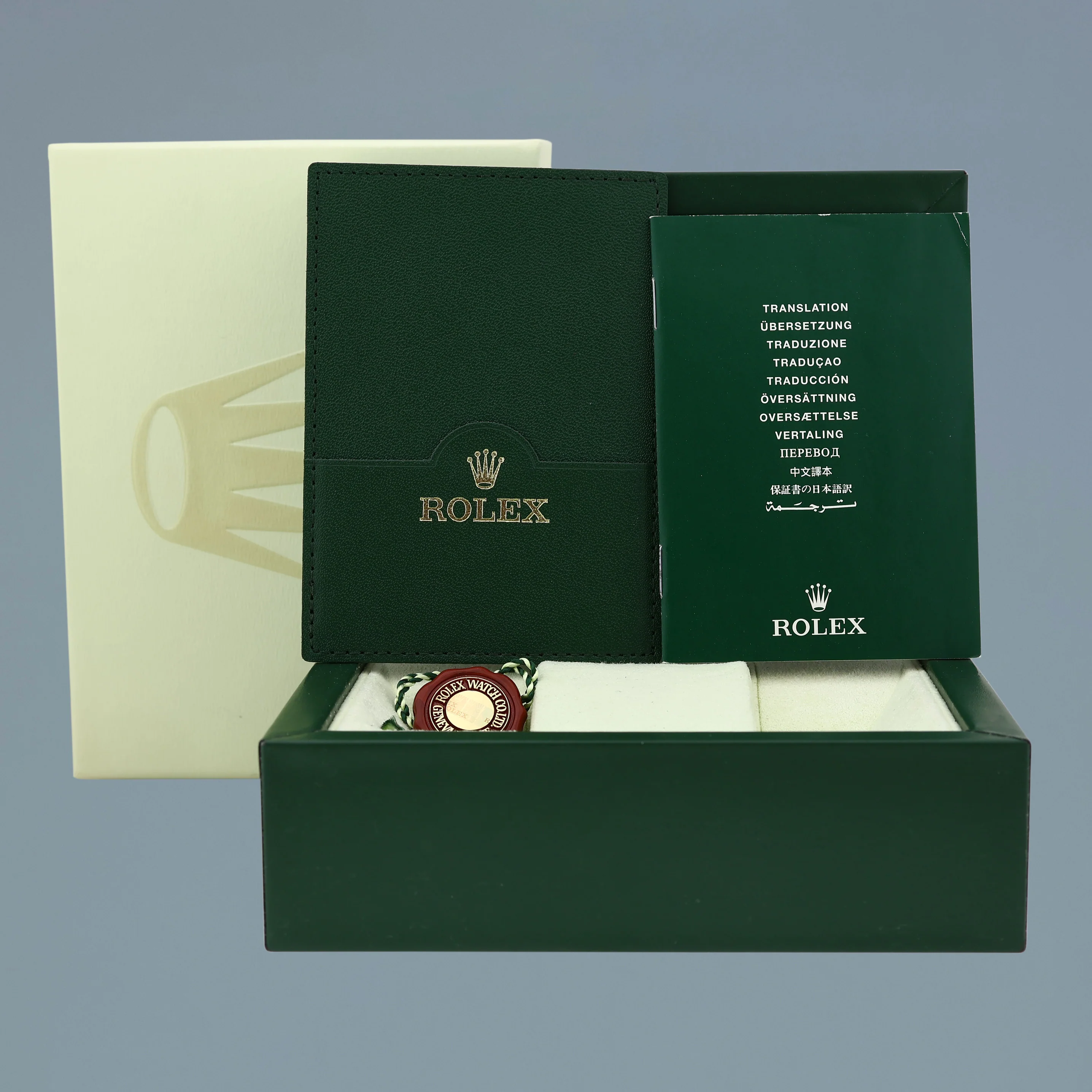 MINT 2007 Rolex Submariner 16613 LB Gold Steel Two Tone Gold 40mm Sunburst Blue Watch - Image 5