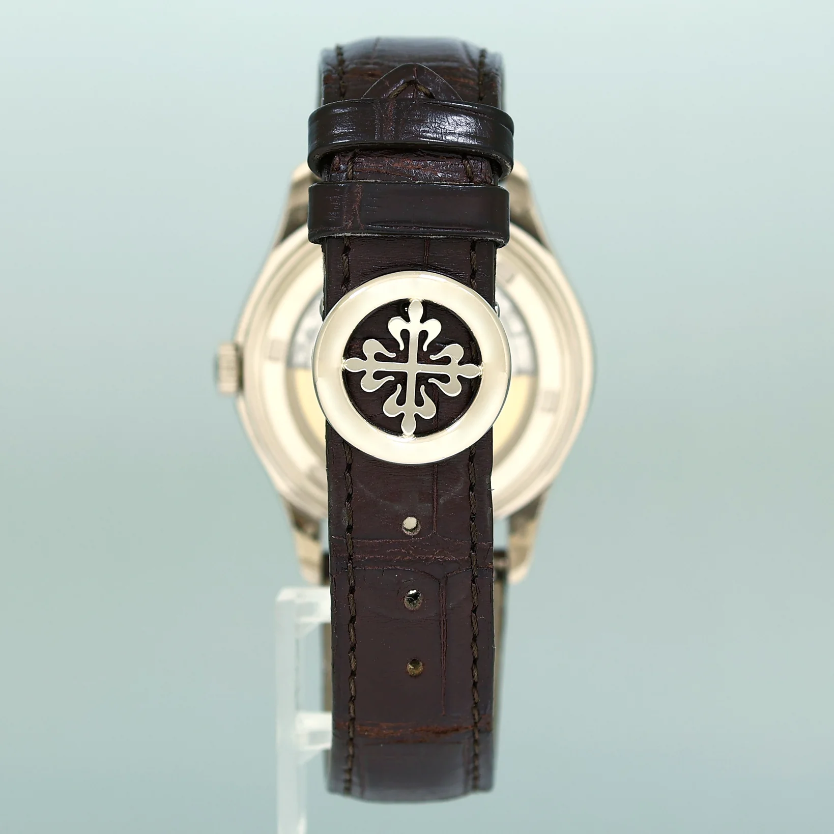 MINT 2013 PAPERS 5146G Patek Philippe White Gold Ivory Dial Annual Calendar 39mm Moon Watch - Image 5