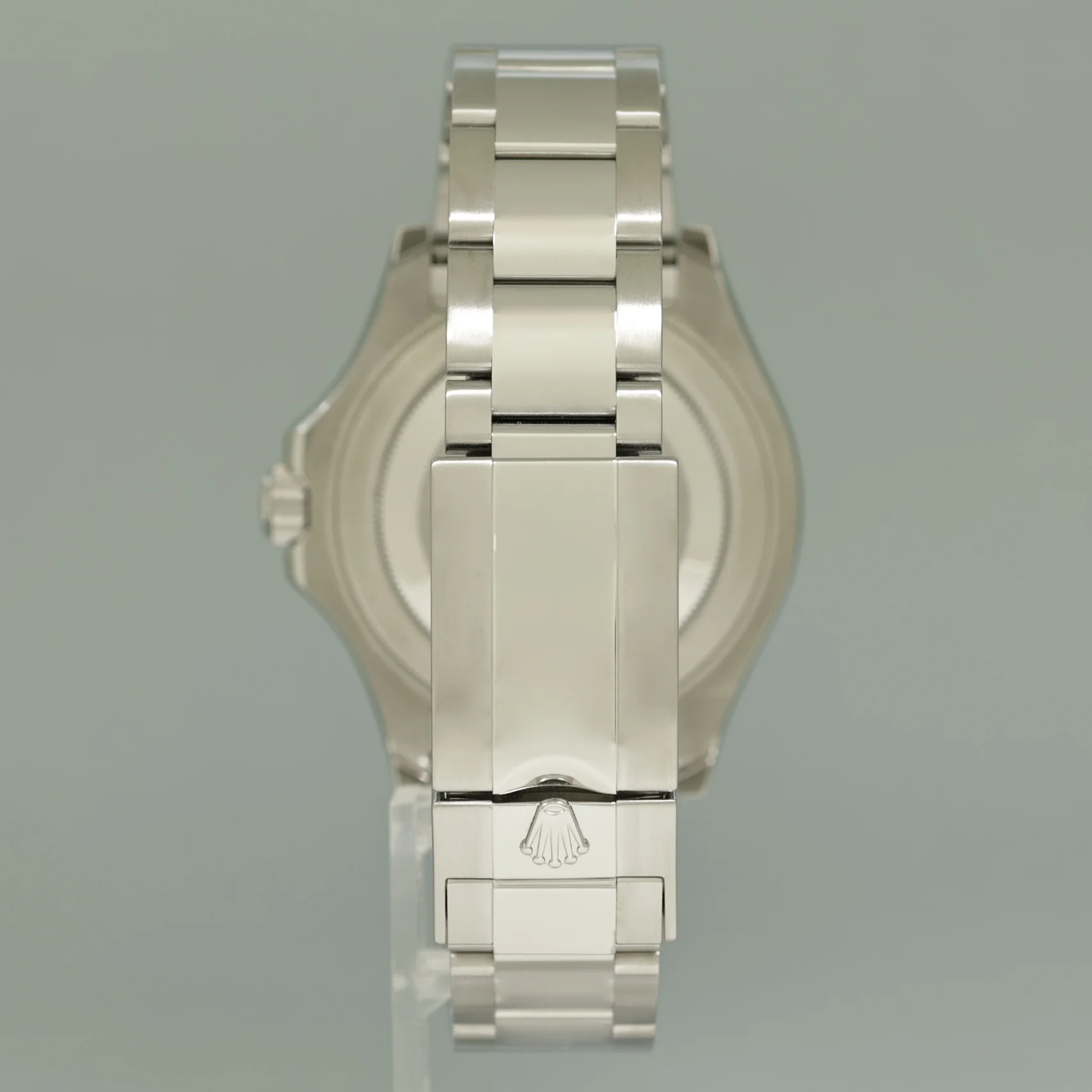 MINT 2014 PAPERS Rolex Yacht-Master 116622 Platinum Dial Steel 40mm Watch Box - Image 5