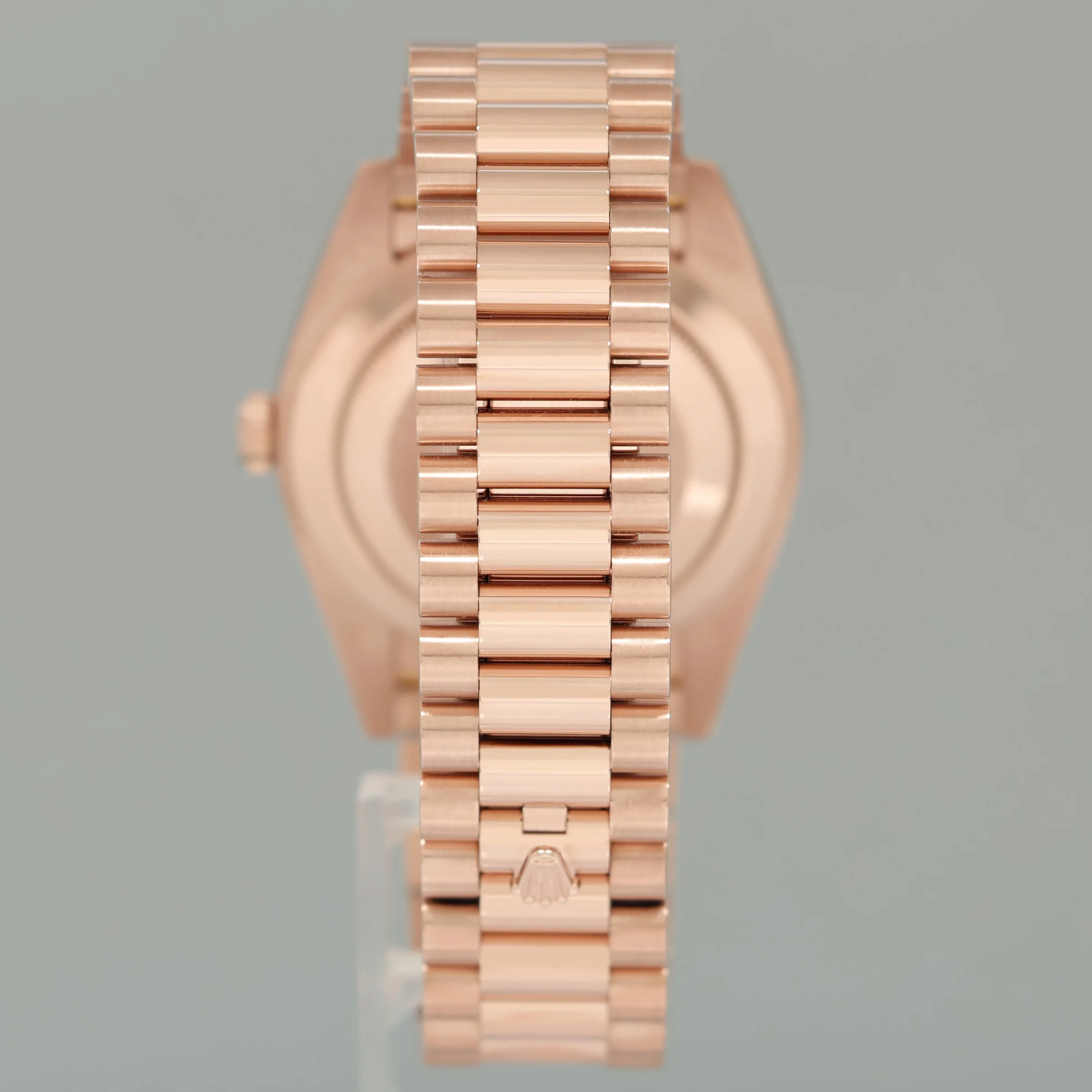 PAPERS MINT 2020 Rolex President 40mm Rose Gold Sundust Diamond 228235 Watch Box - Image 5