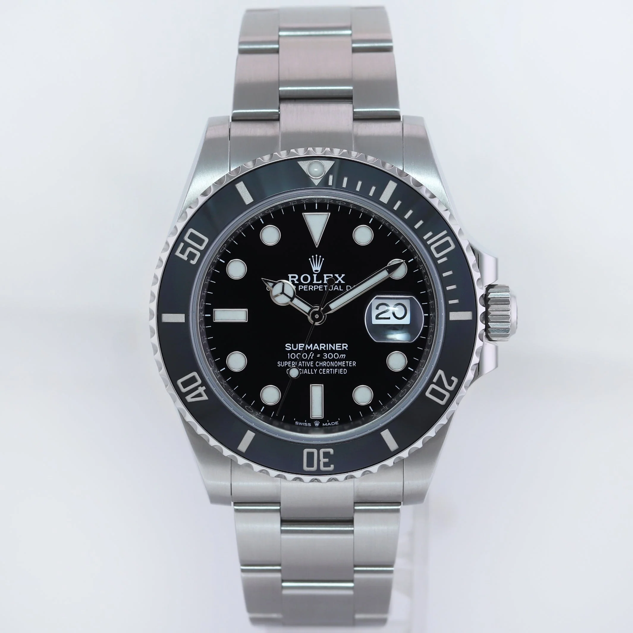 MINT 2022 Rolex Submariner 41mm Black Ceramic Stainless Steel 126610LN Watch Box - Image 2