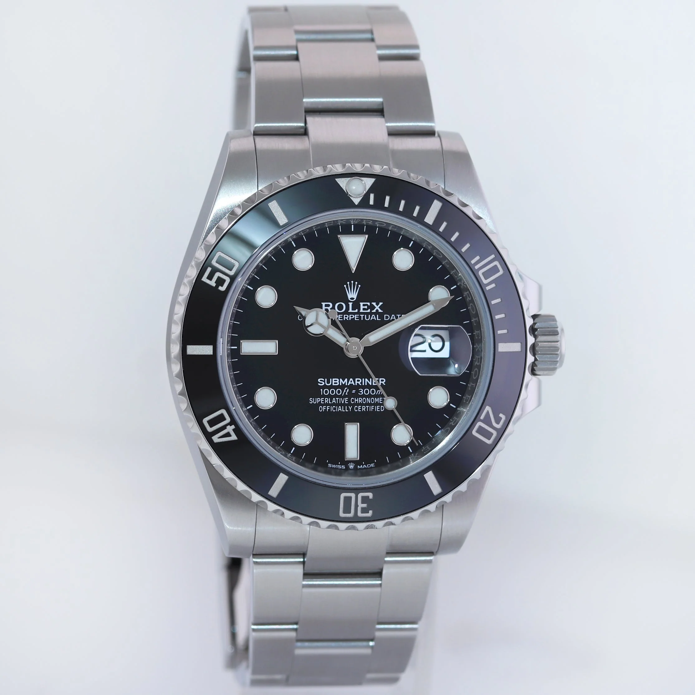 MINT 2022 Rolex Submariner 41mm Black Ceramic Stainless Steel 126610LN Watch Box - Image 3