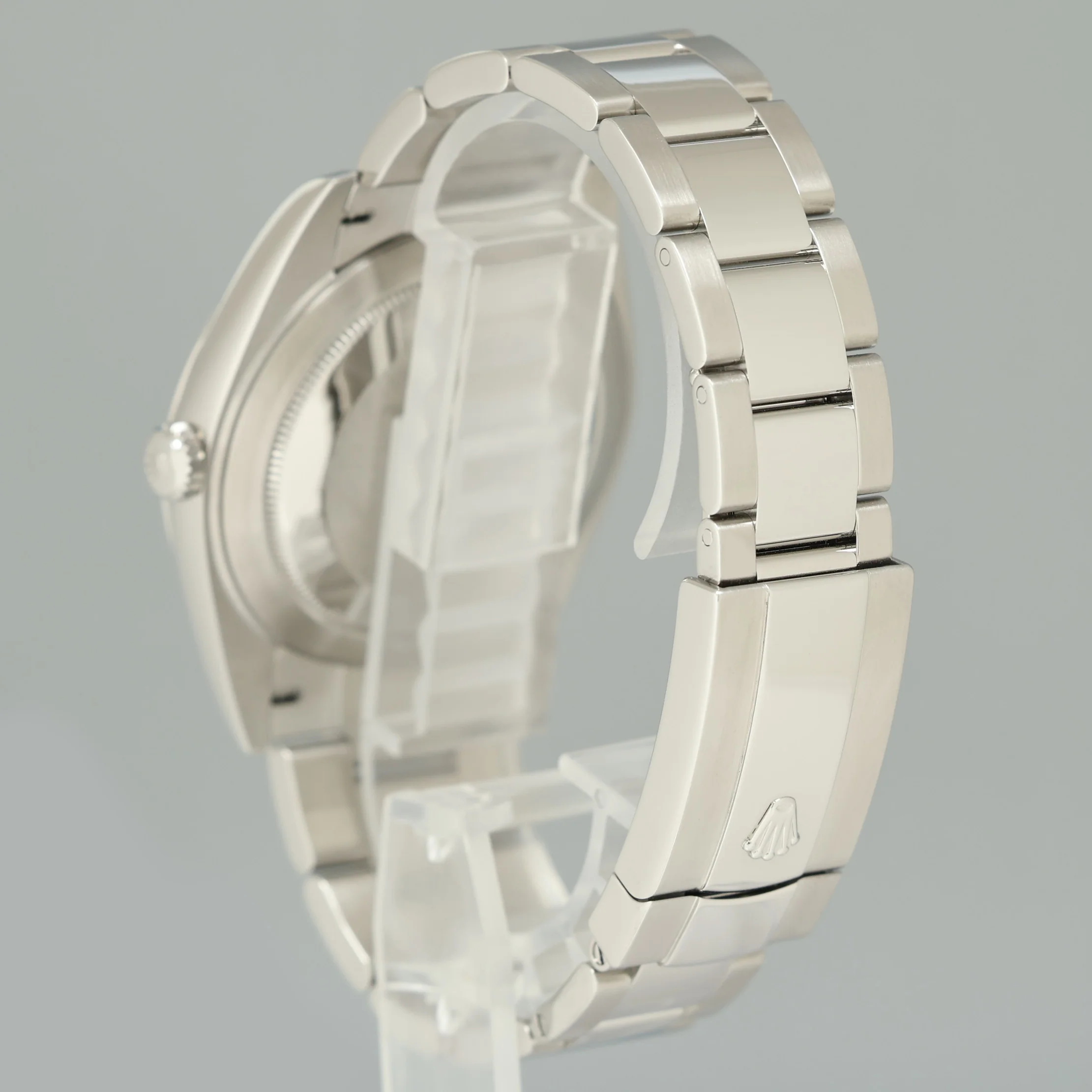 MINT 2023 NEW PAPERS Rolex DateJust 41 Steel 126300 White Roman Oyster Watch Box - Image 4