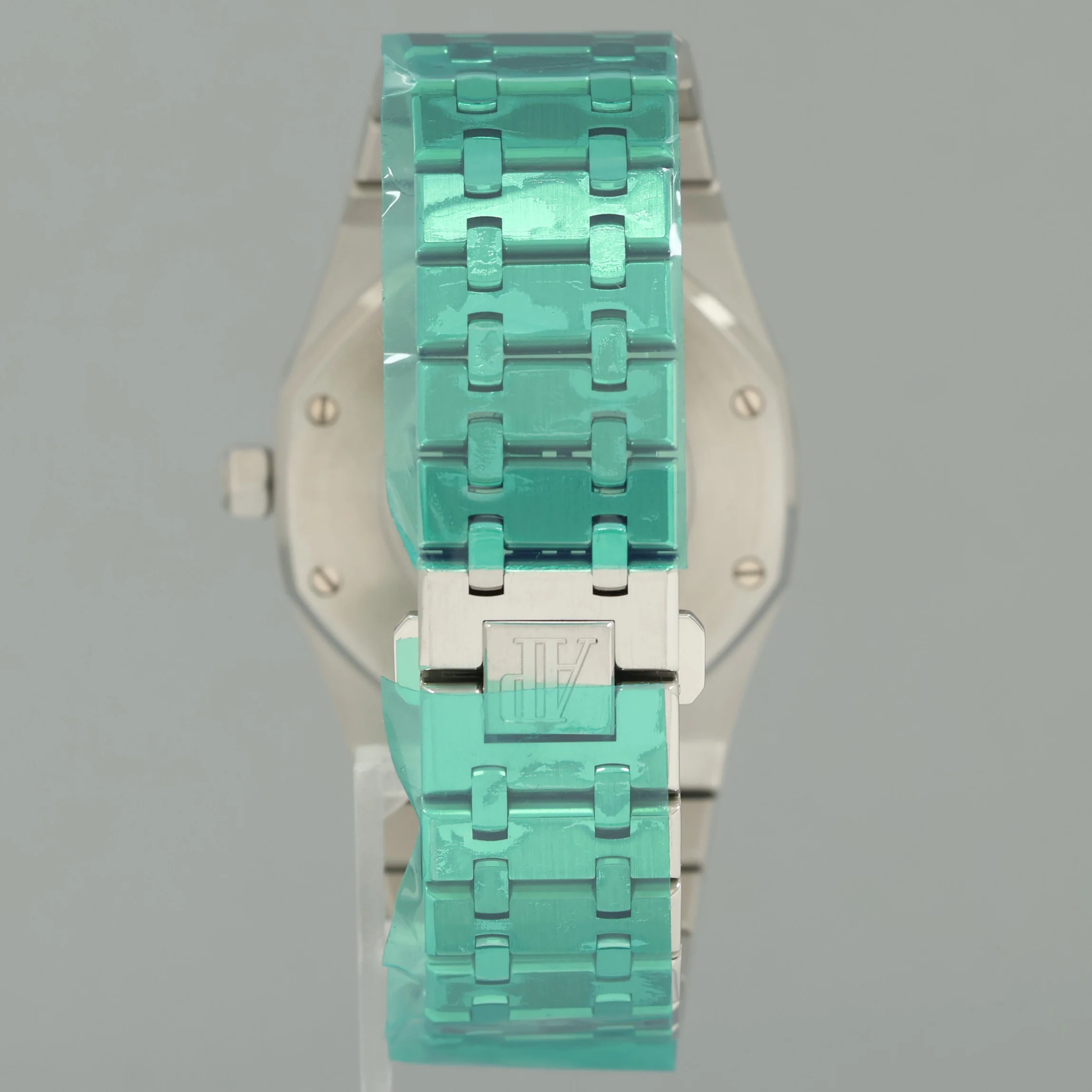 MINT Audemars Piguet Royal Oak Dual Time Steel 26120ST White Dial 39mm Watch Box - Image 5