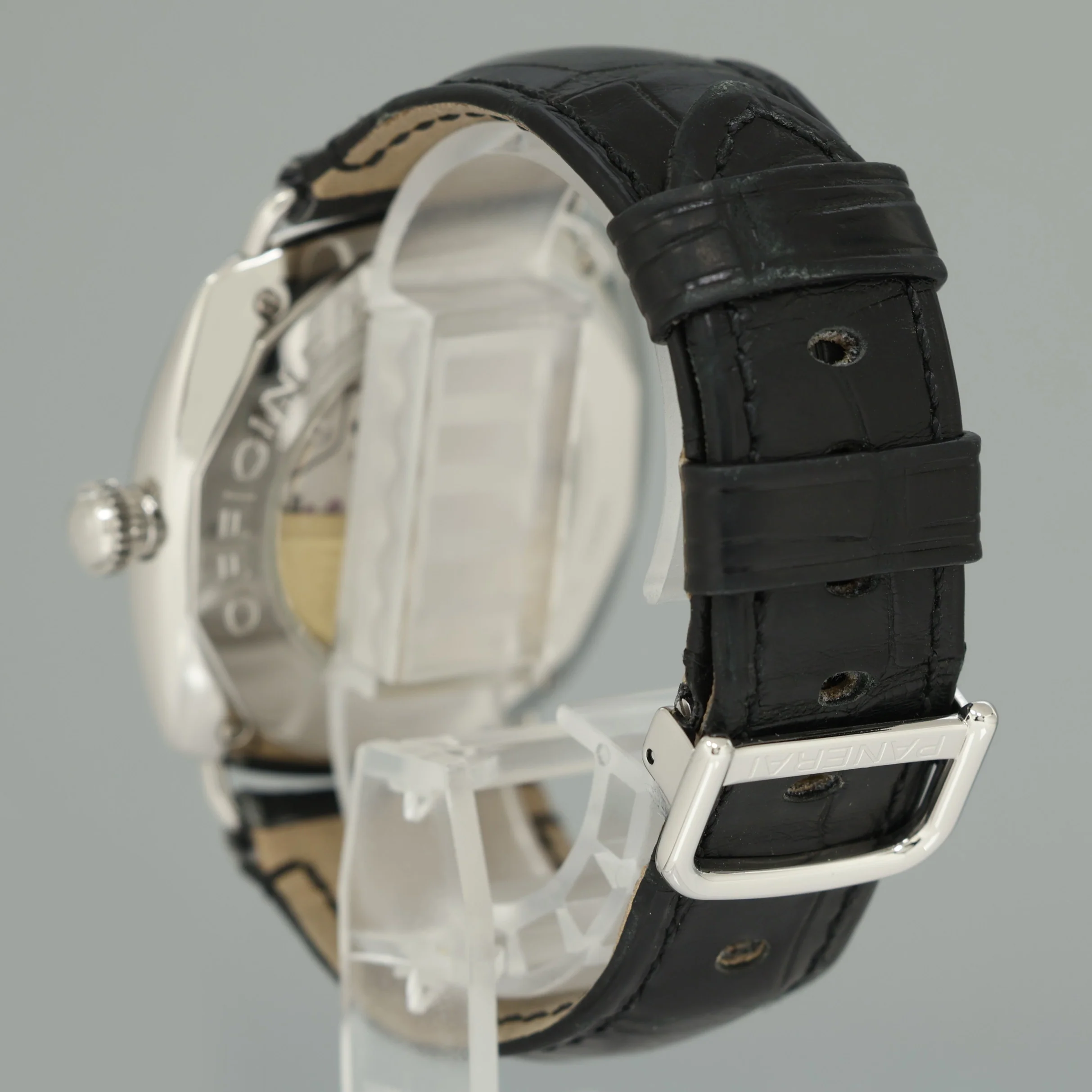 MINT Panerai Radiomir Stainless Steel Black 42mm Leather PAM0014 Watch - Image 3