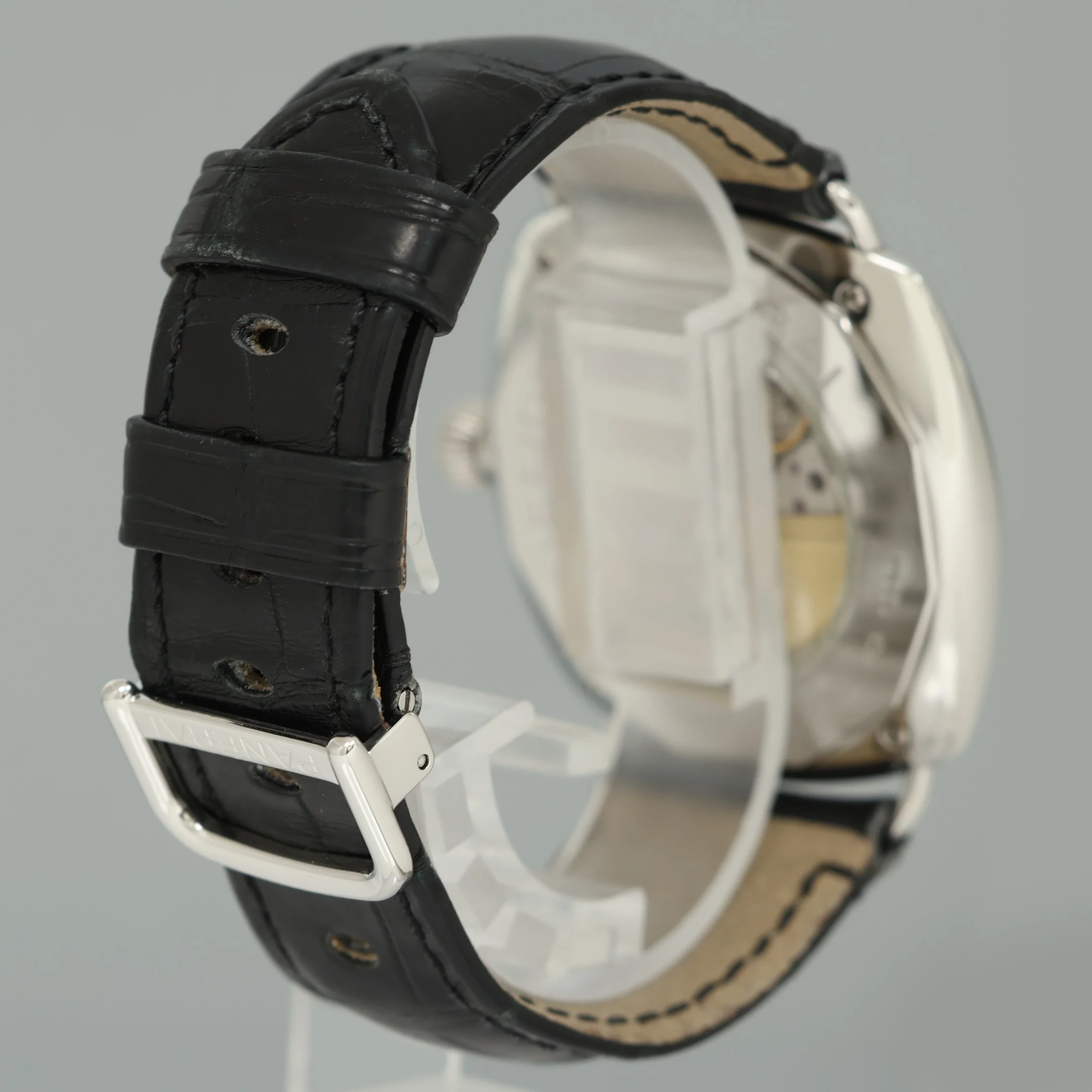 MINT Panerai Radiomir Stainless Steel Black 42mm Leather PAM0014 Watch - Image 5