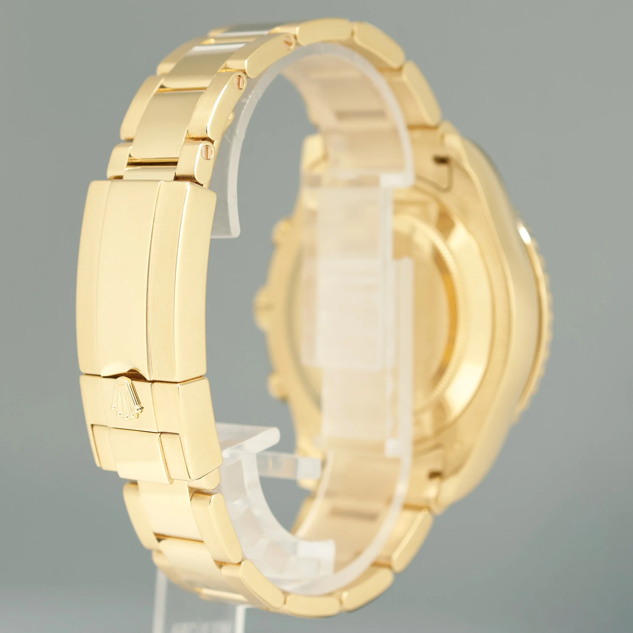 MINT PAPERS MERCEDES HANDS Rolex Yacht-Master 2 Yellow Gold 44mm 116688 Watch - Image 6