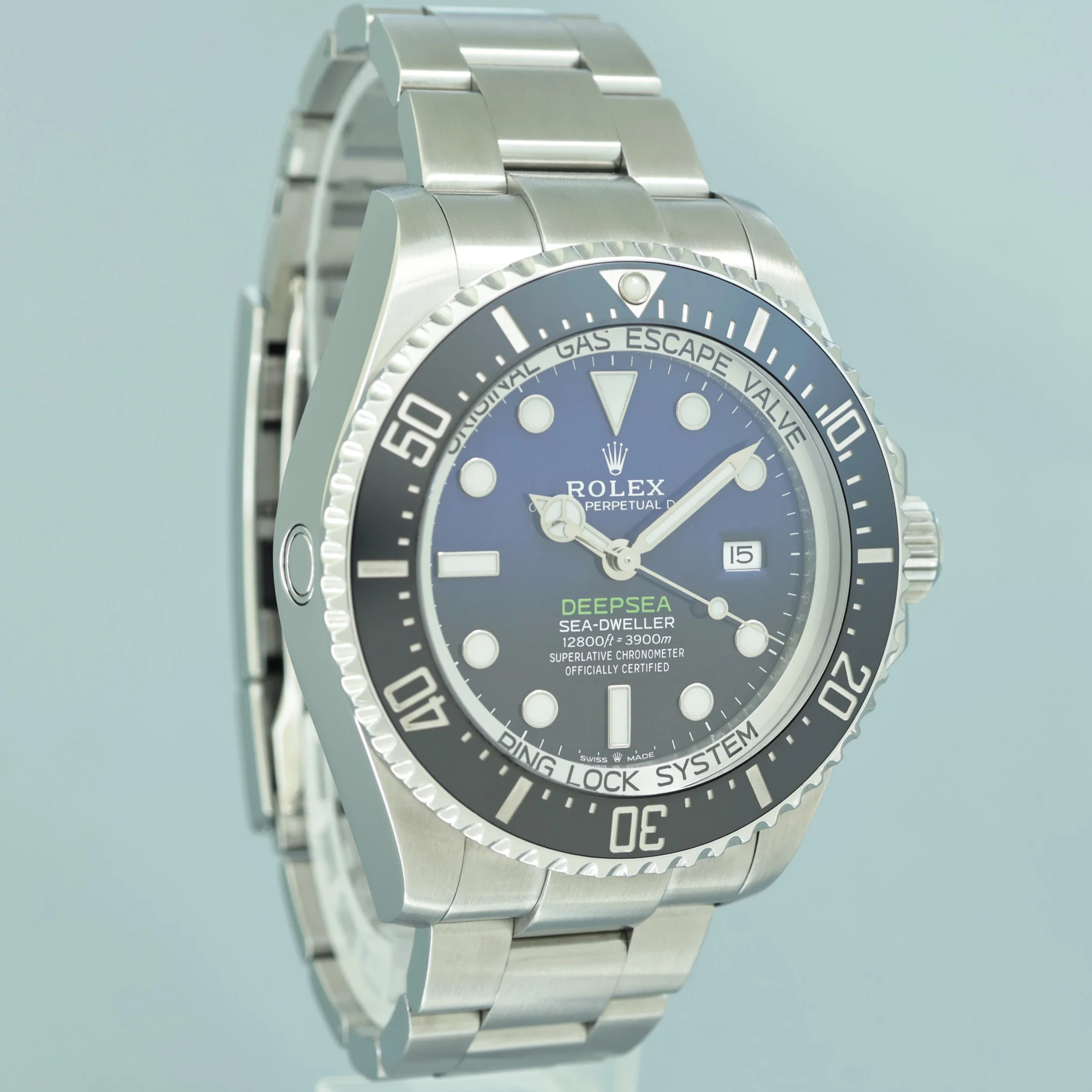 MINT PAPERS Rolex 44mm Sea-Dweller Deepsea James Cameron Blue 126660 Stainless Steel Watch - Image 3