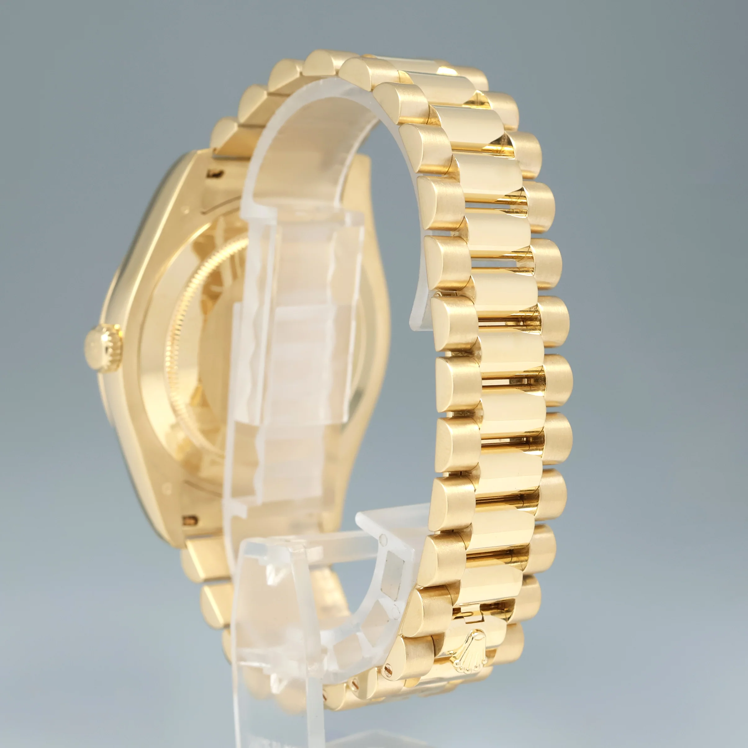 MINT PAPERS Rolex Day Date II President Yellow Gold Diamond 41mm 218238 Watch Box - Image 4