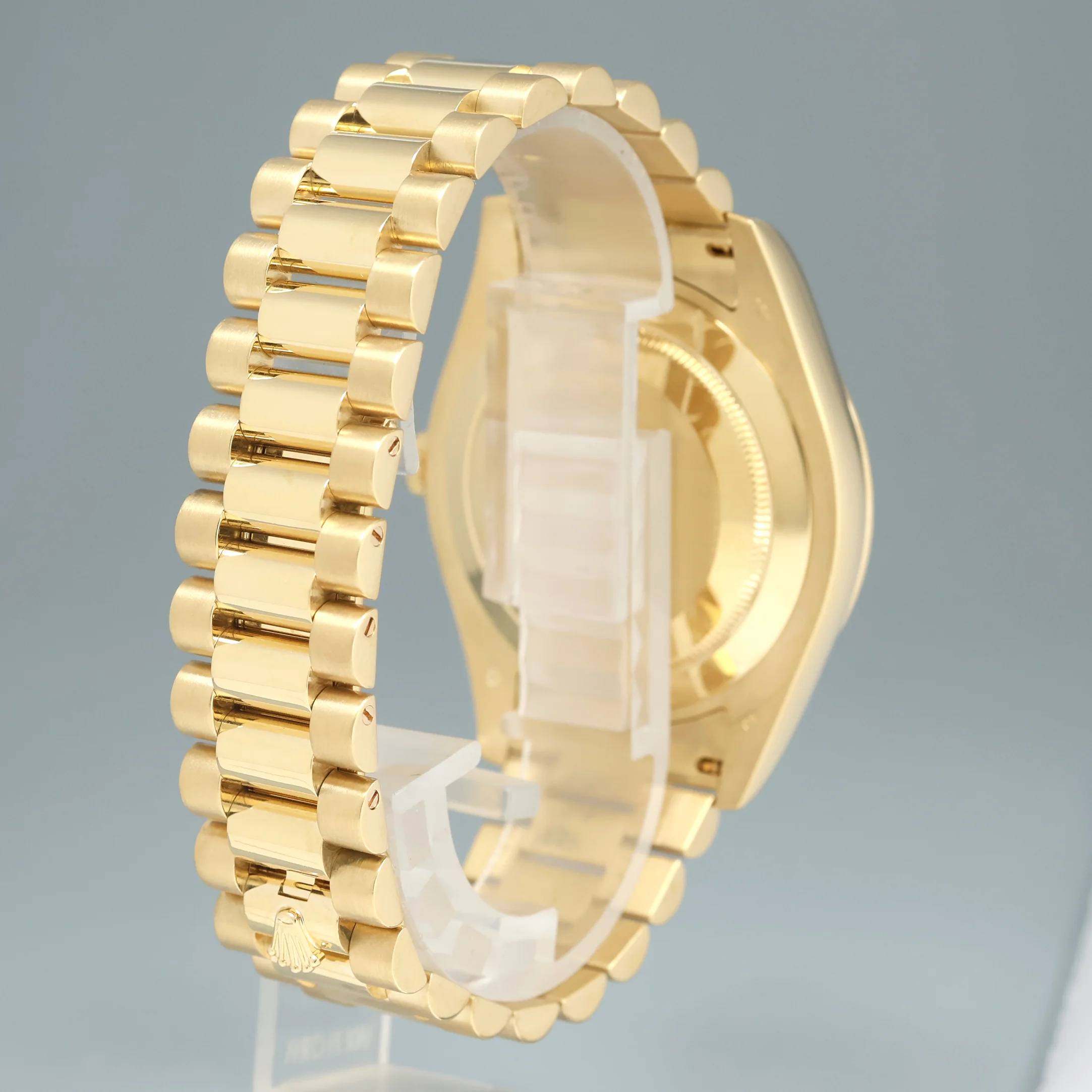 MINT PAPERS Rolex Day Date II President Yellow Gold Diamond 41mm 218238 Watch Box - Image 6