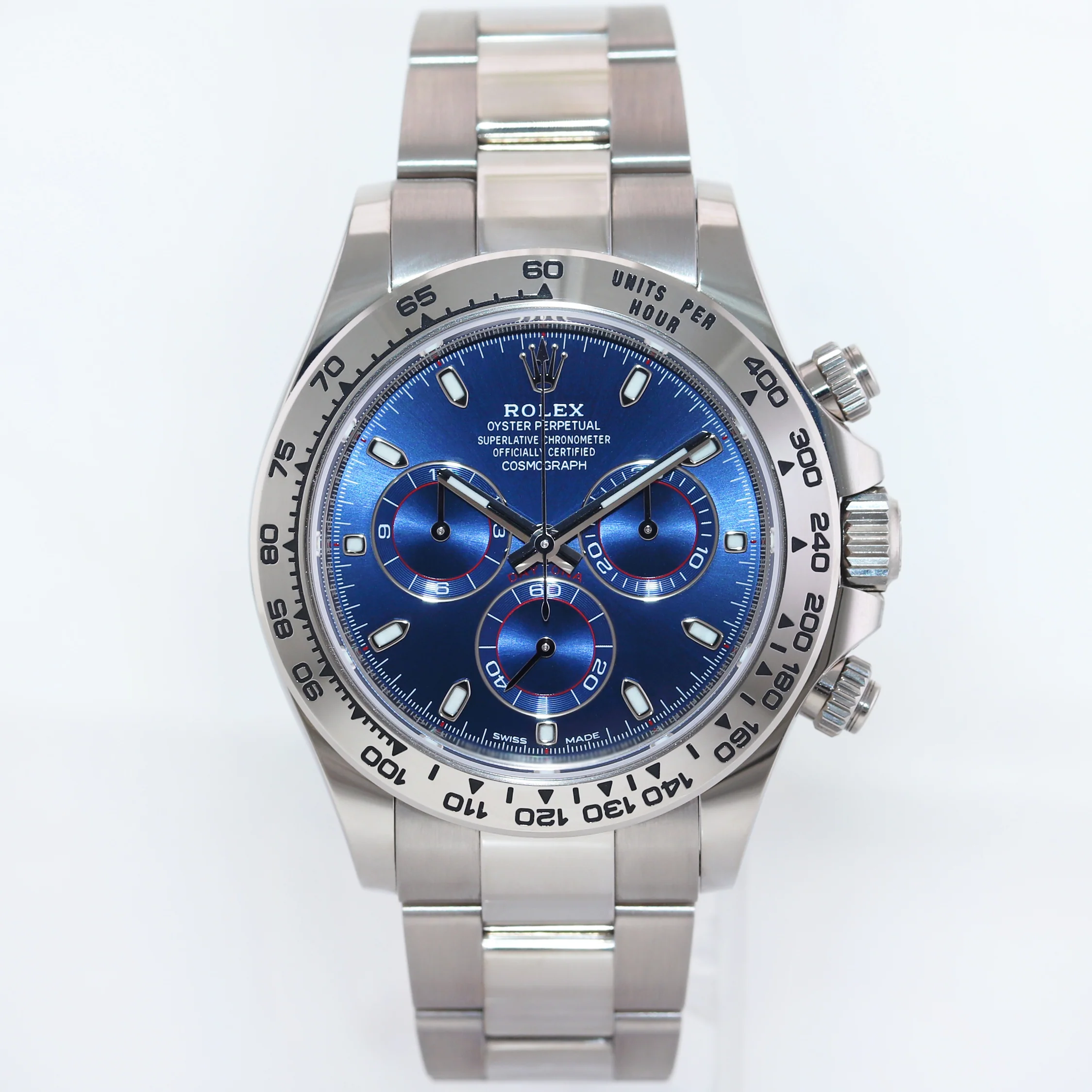 MINT PAPERS Rolex Daytona Blue Dial Chronograph 116509 White Gold Watch Box - Image 2