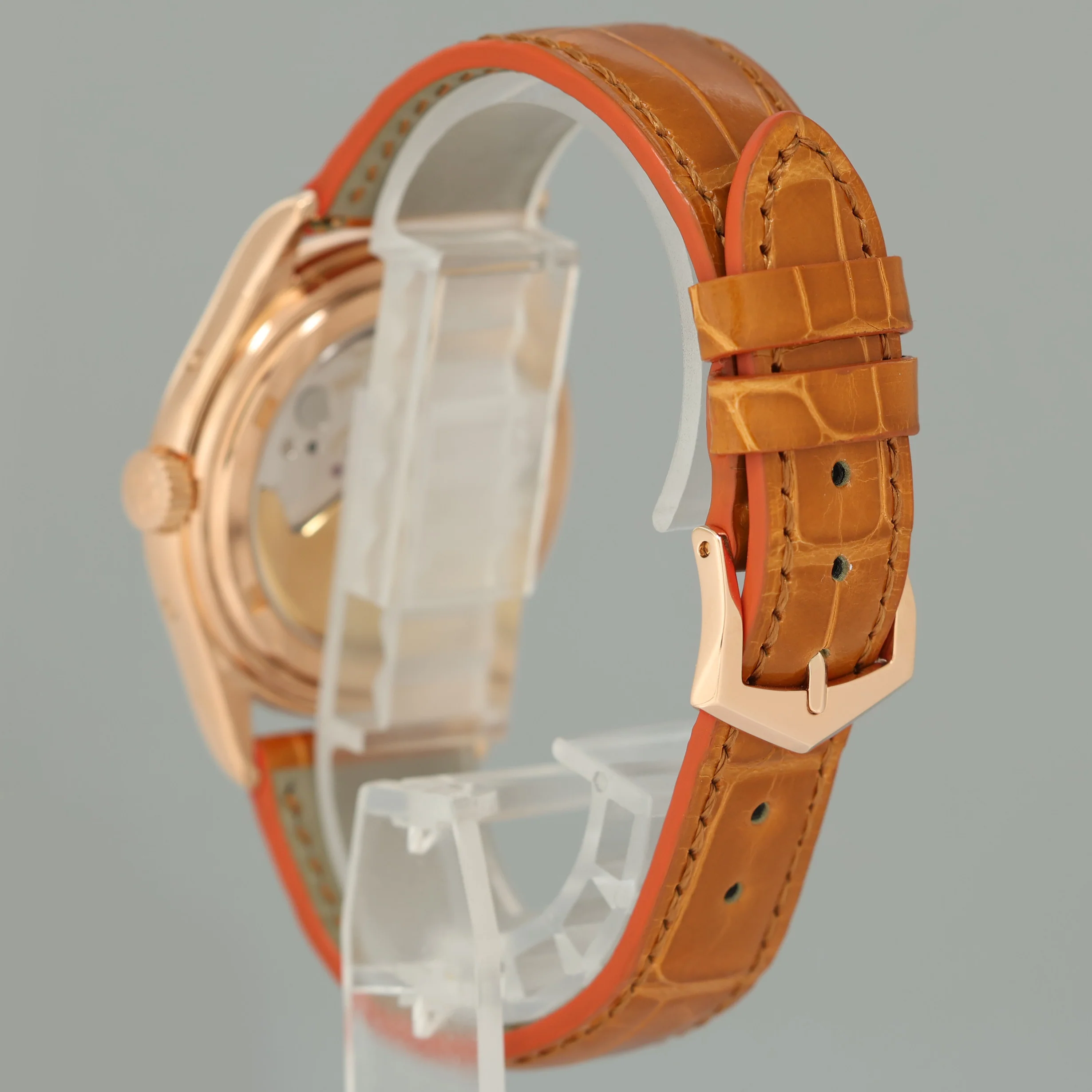 MINT Patek Philippe Rose Gold Annual Calendar 5035r White Roman 37mm Watch Box - Image 4
