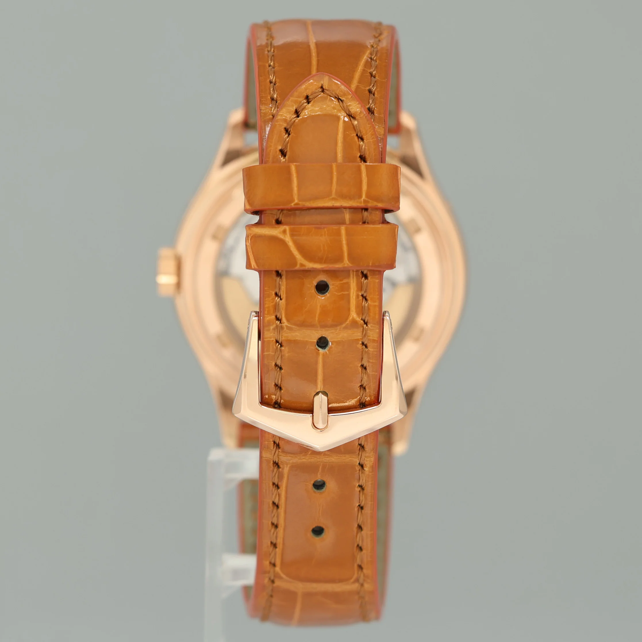 MINT Patek Philippe Rose Gold Annual Calendar 5035r White Roman 37mm Watch Box - Image 5
