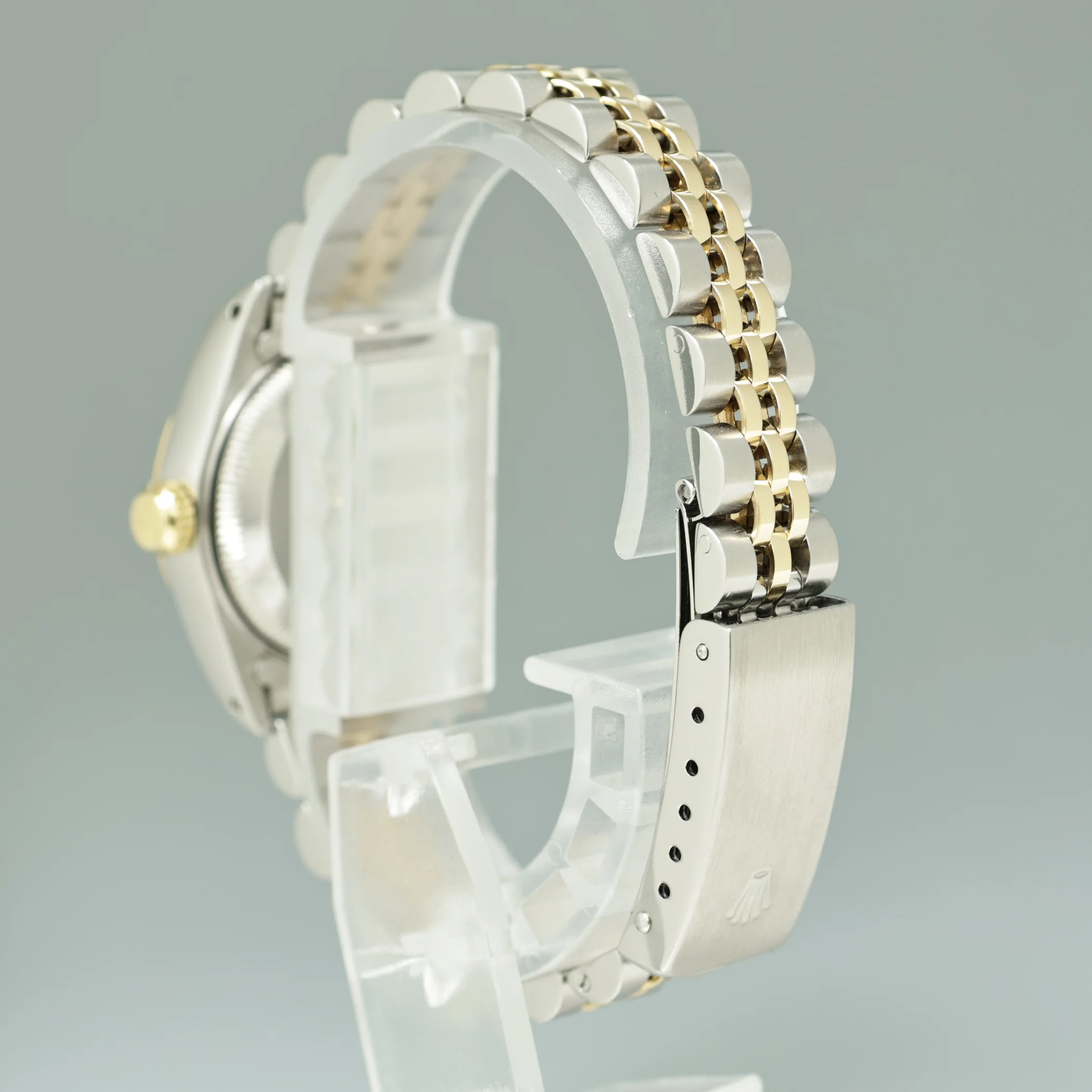 MINT Pearl Diamond Ladies Rolex 26mm DateJust 69173 Two Tone Gold Jubilee Watch - Image 4