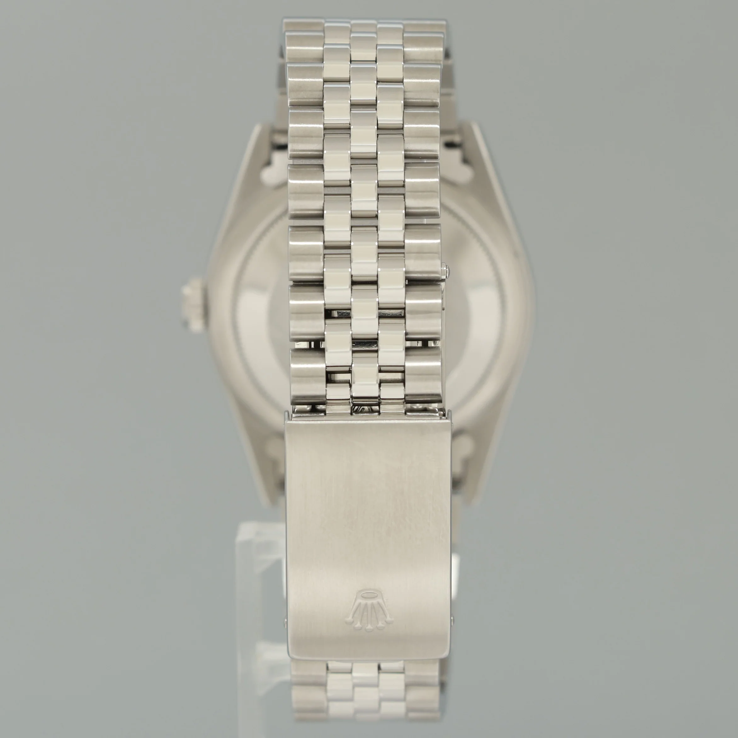 MINT Rolex DateJust 16234 Blue Roman Jubilee White Gold Fluted Watch Box - Image 5