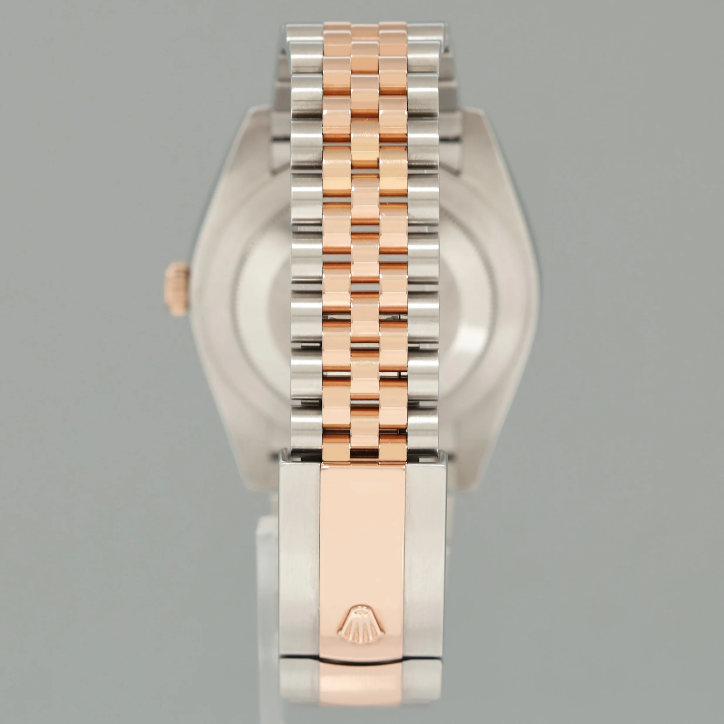 MINT Rolex DateJust 41 126331 Sundust Rose Gold Two-Tone Jubilee Watch Box - Image 4